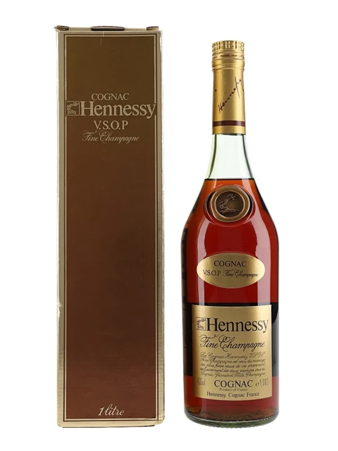 Hennessy VSOP Fine Champagne Cognac Bottled 1970s-1980s 100cl / 40%