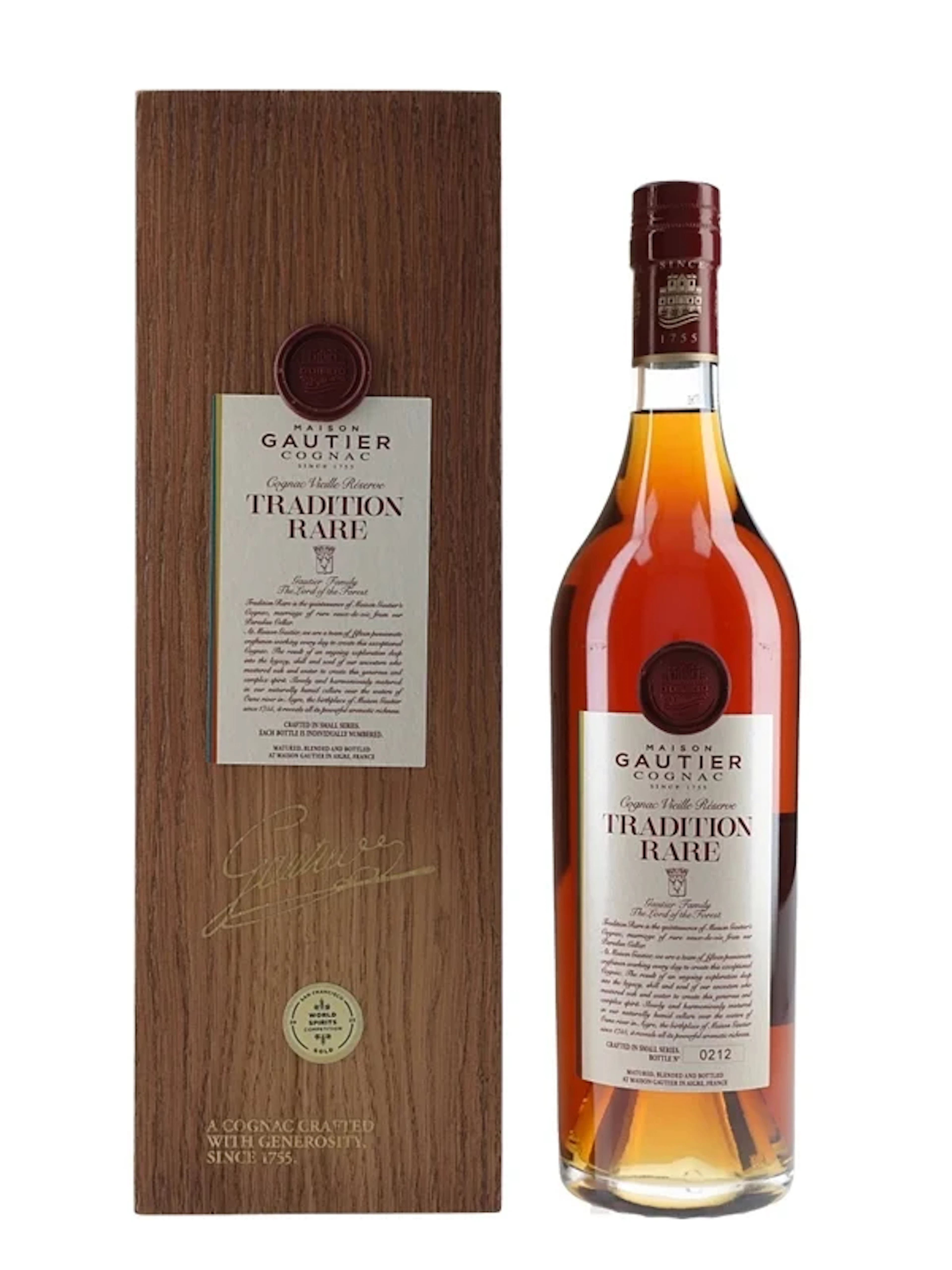 Maison Gautier Cognac Vieille Reserve Tradition Rare 70cl / 41.2%