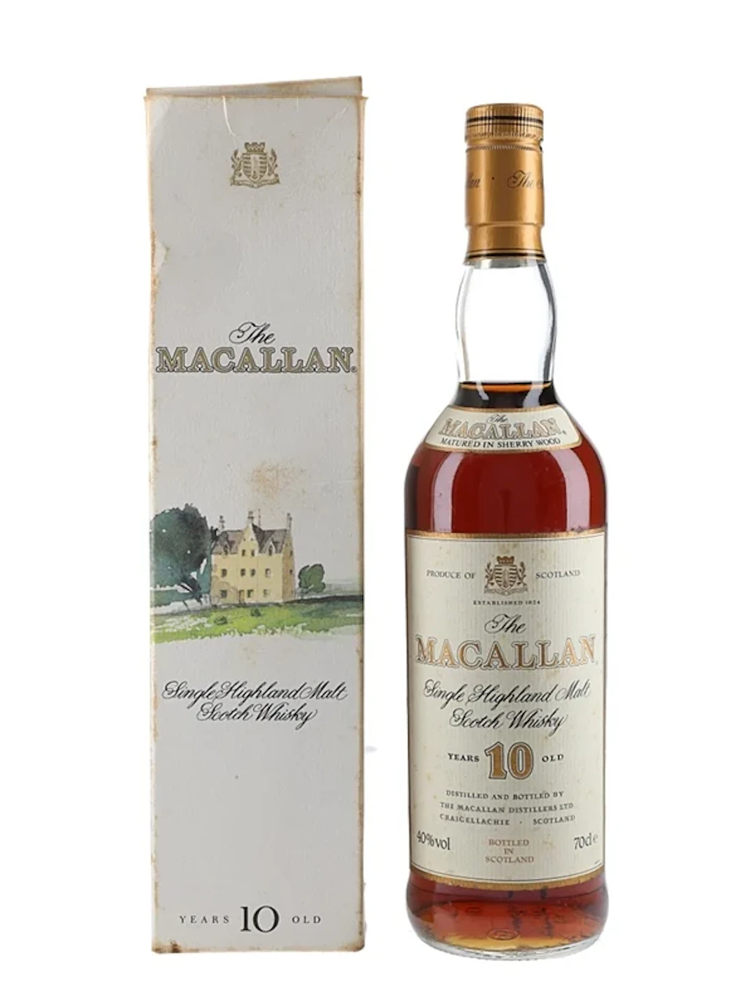 Macallan 10 Year Old Bottled 1990s 70cl / 40%