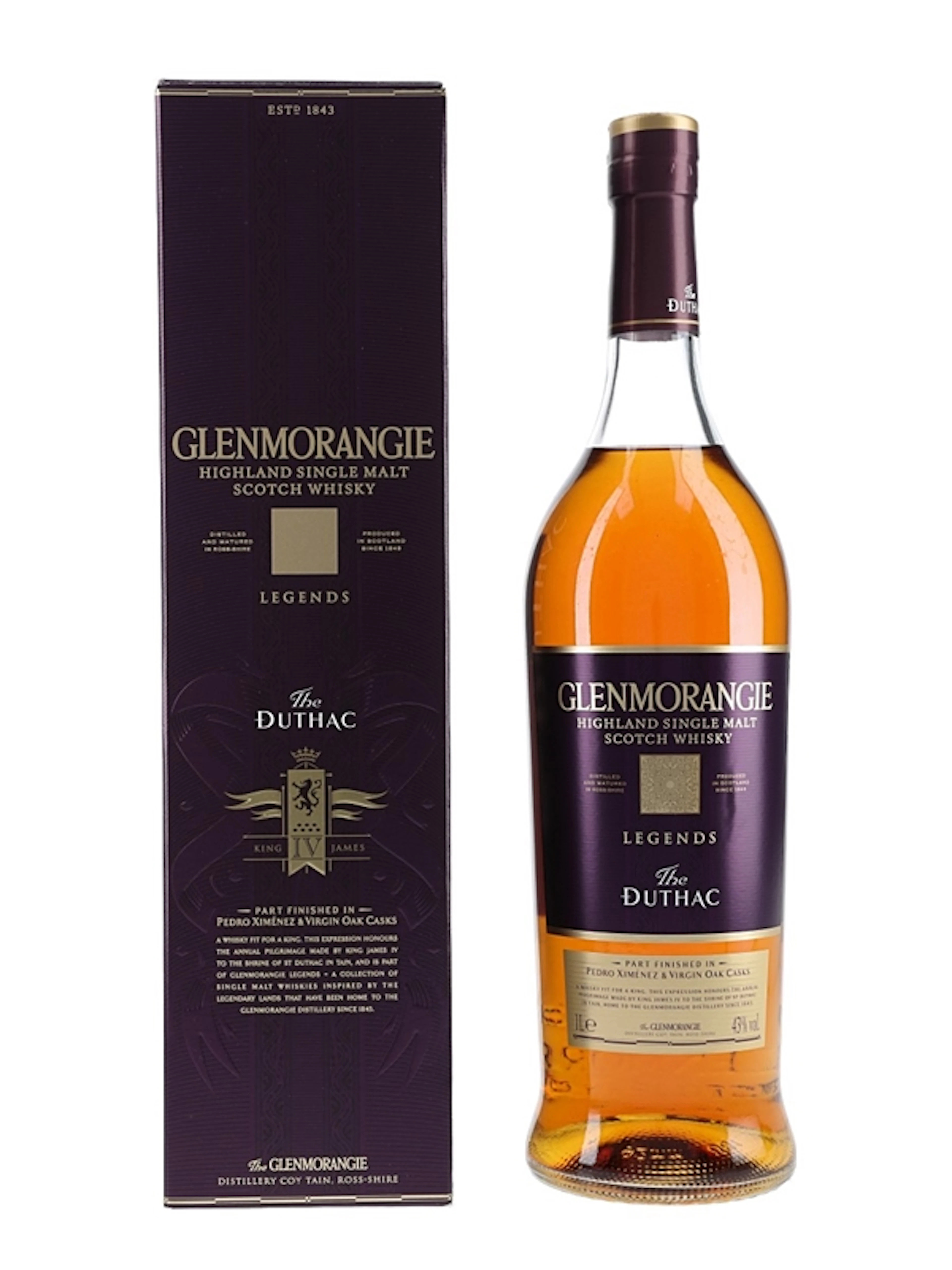 Glenmorangie Legends The Duthac 100cl / 43%