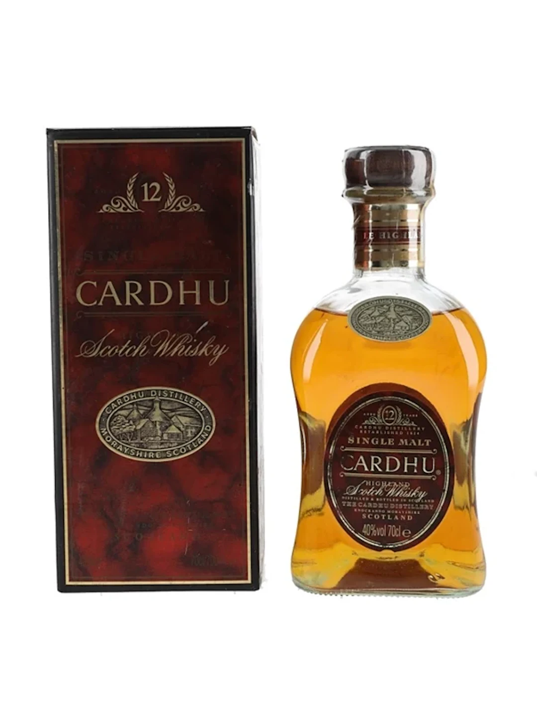 Cardhu 12 Year Old Bottled 1990s 70cl / 40%