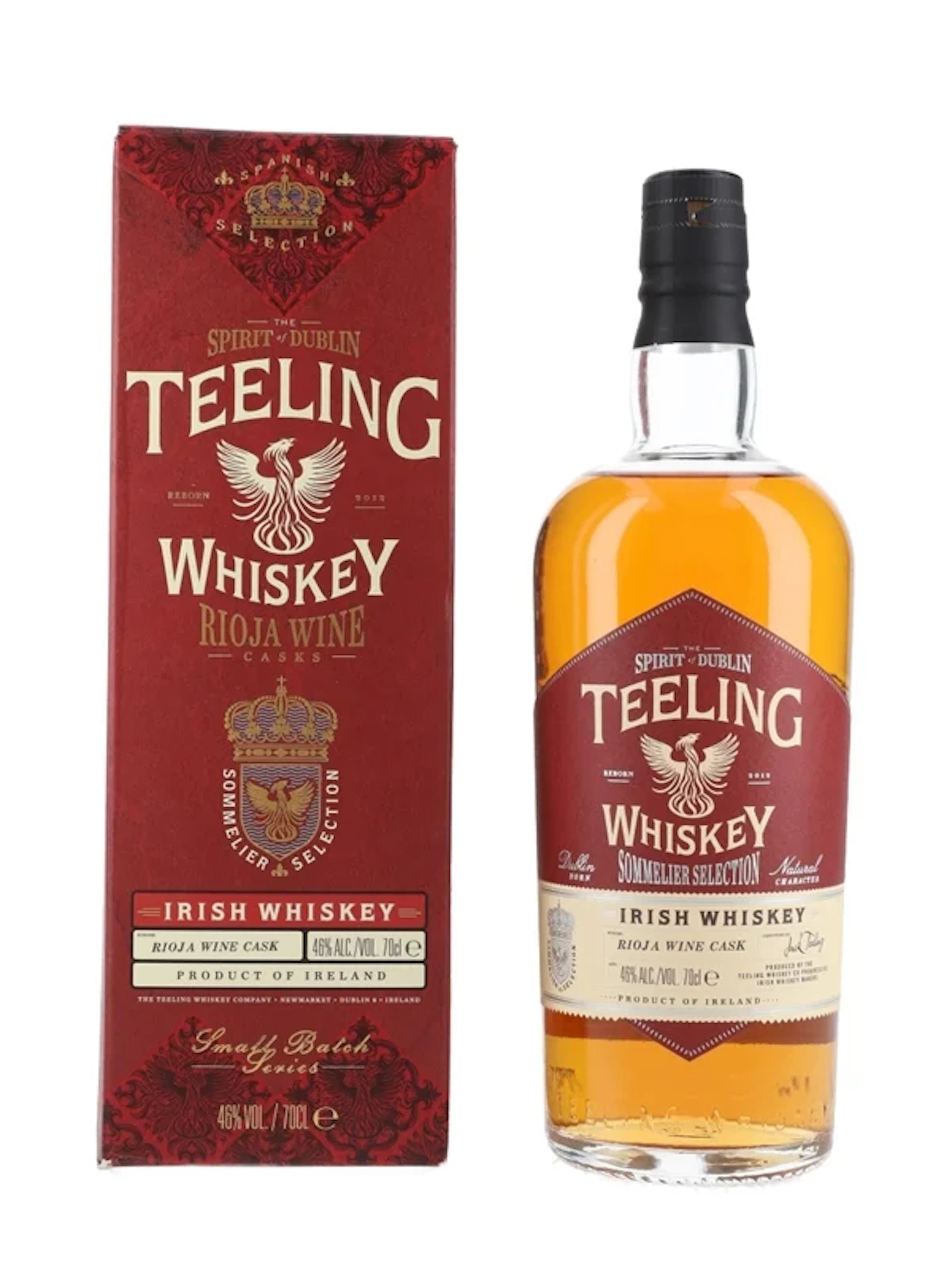 Teeling Sommelier Selectio Rioja Wine Cask Finish 70cl / 46%