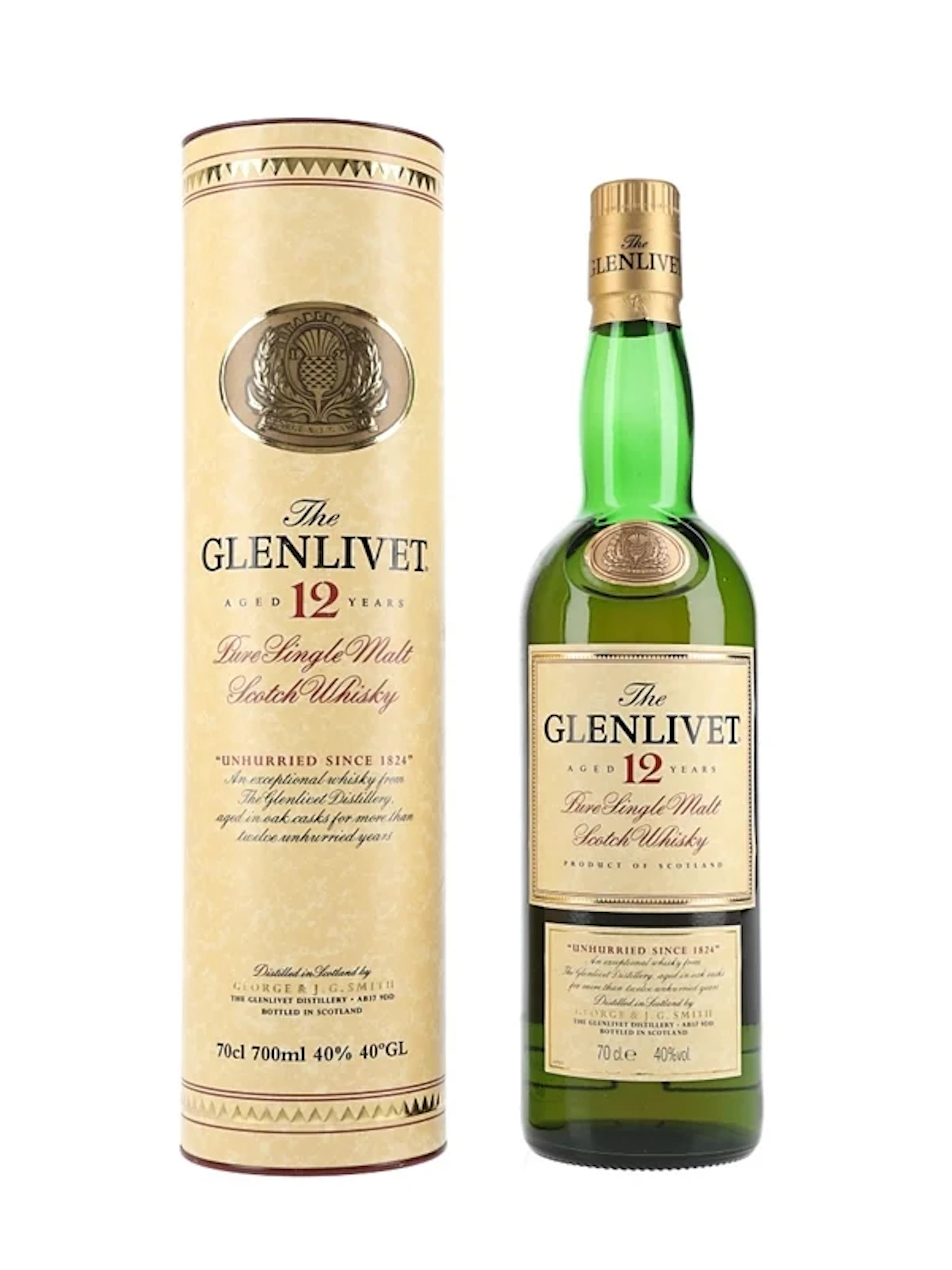 Glenlivet 12 Year Old Bottled 1990s 70cl / 40%