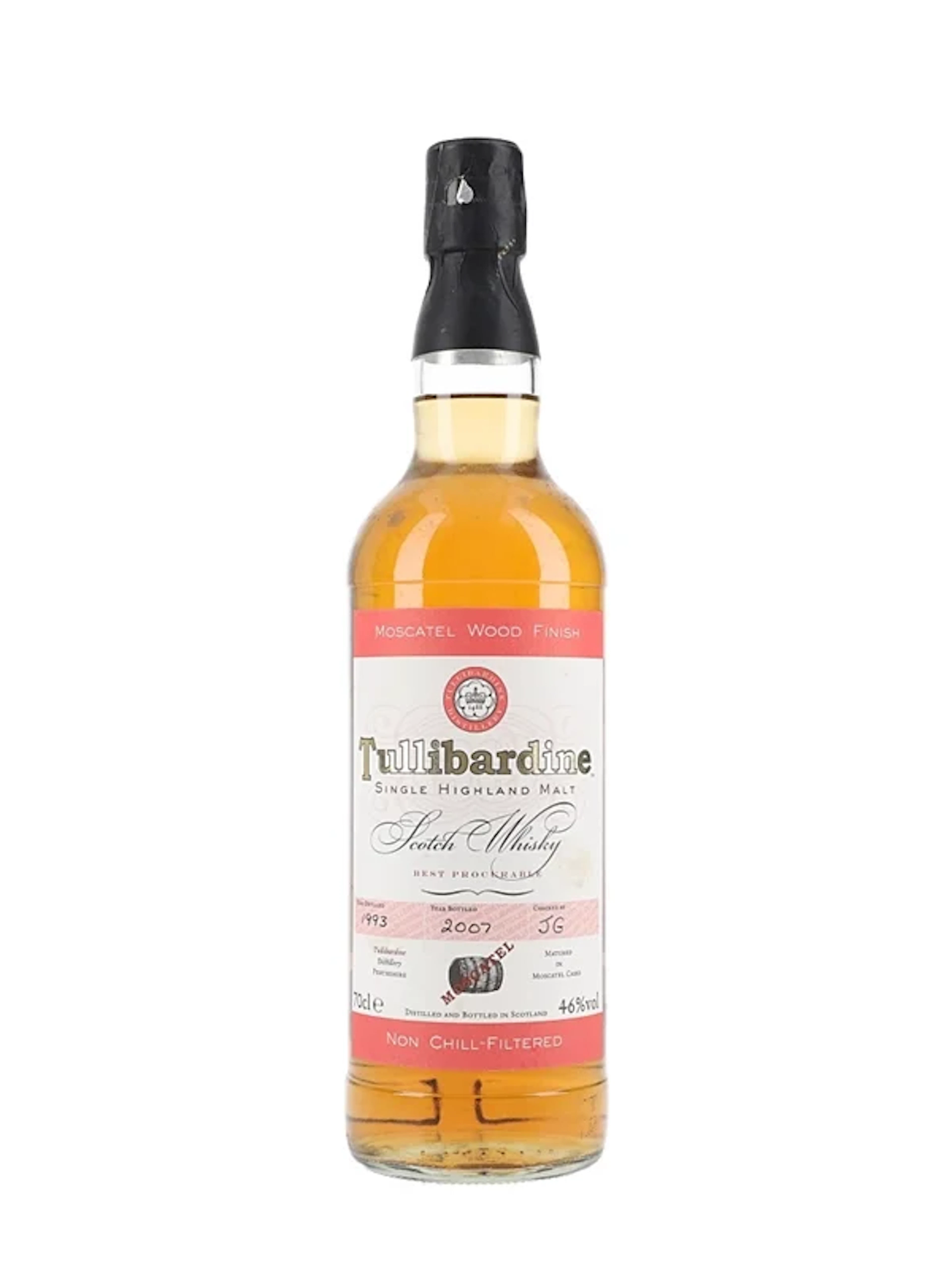 Tullibardine 1993 Moscatel Finish Bottled 2007 - Signatory Vintage 70cl / 46%