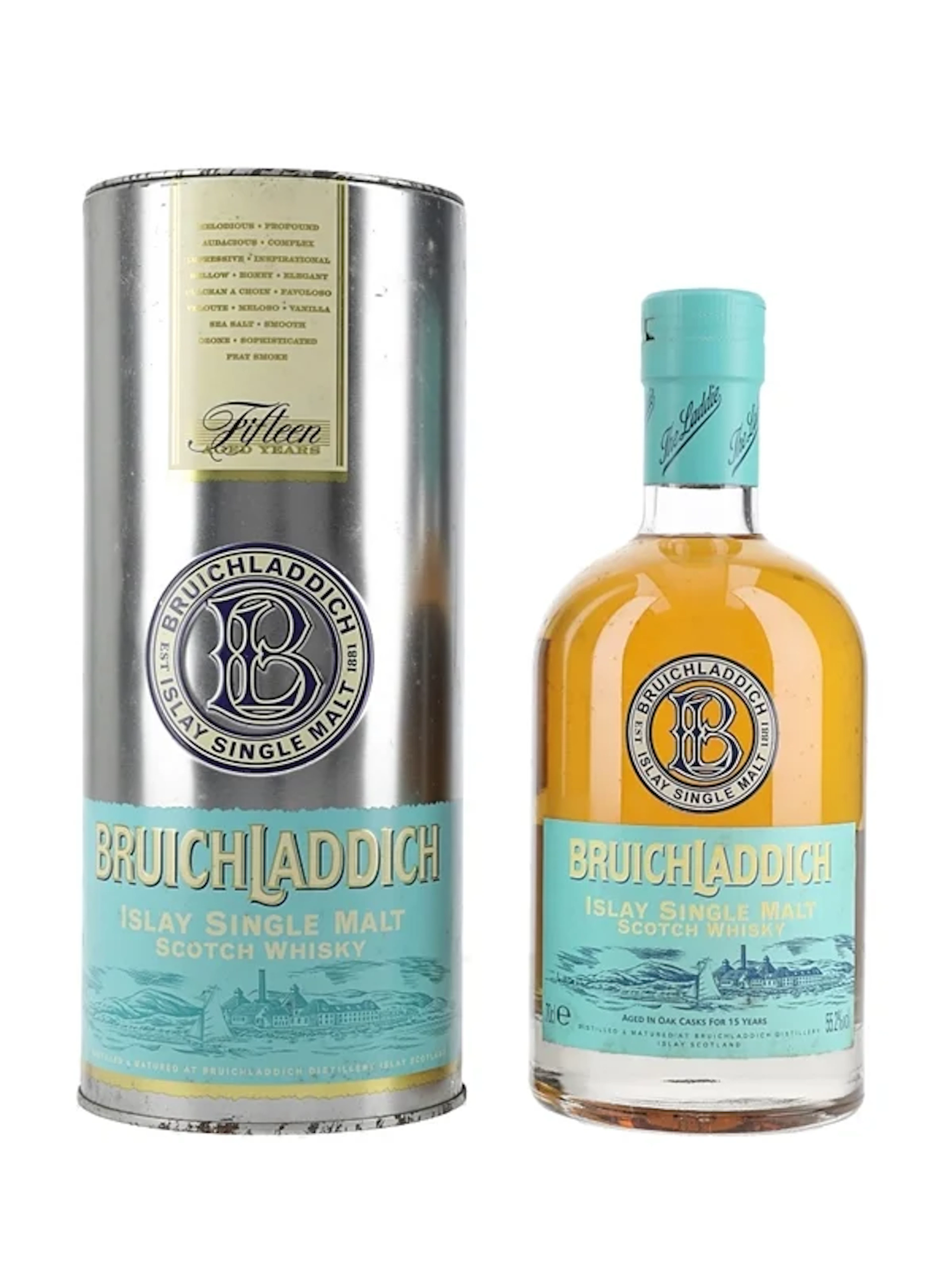 Bruichladdich 1988 15 Year Old Single Cask #1055 Bottled 2004 70cl / 55.2%
