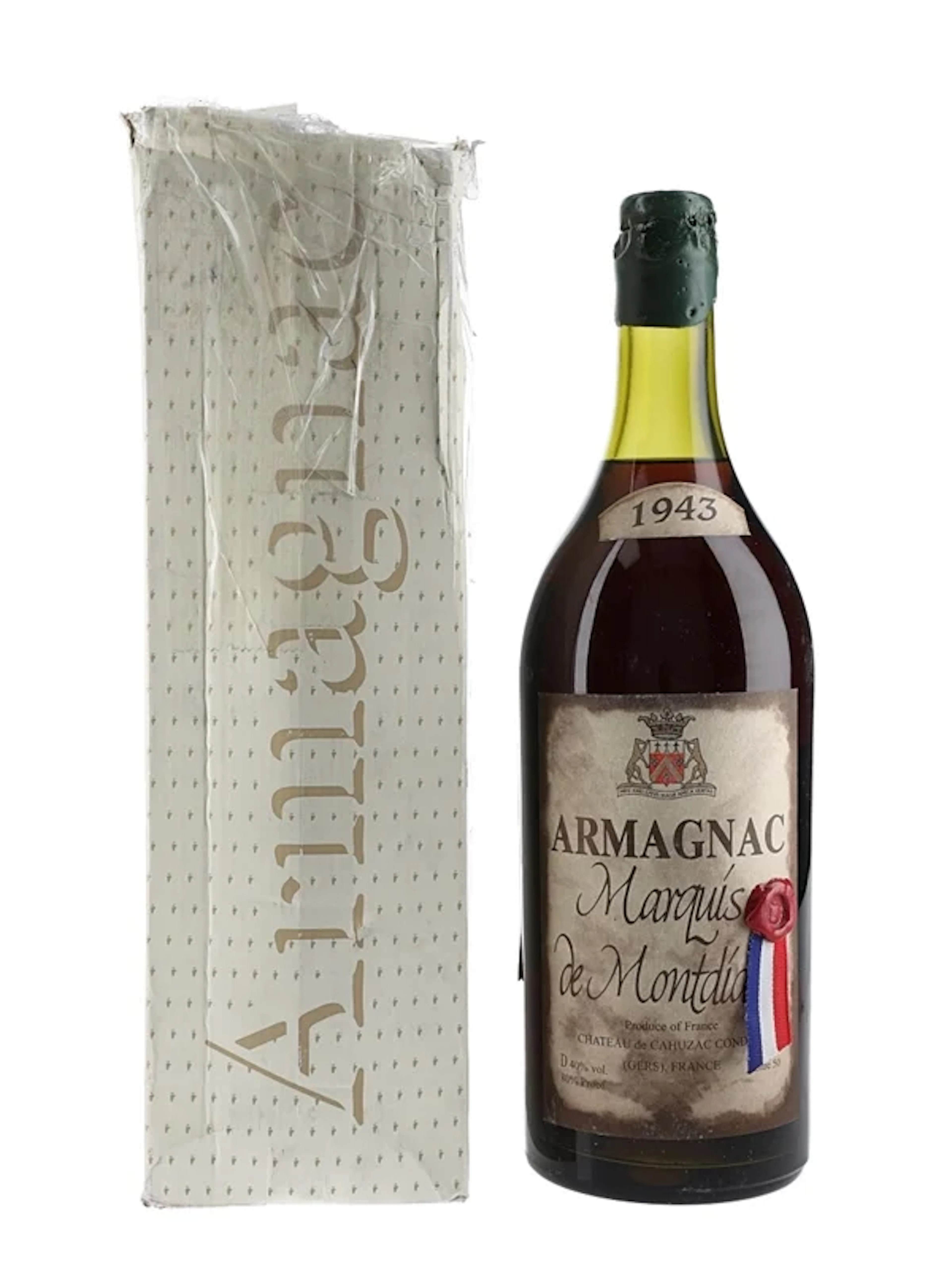 Marquis de Montdidier 1943 Armagnac Bottled 1997 - Large Format 150cl / 40%