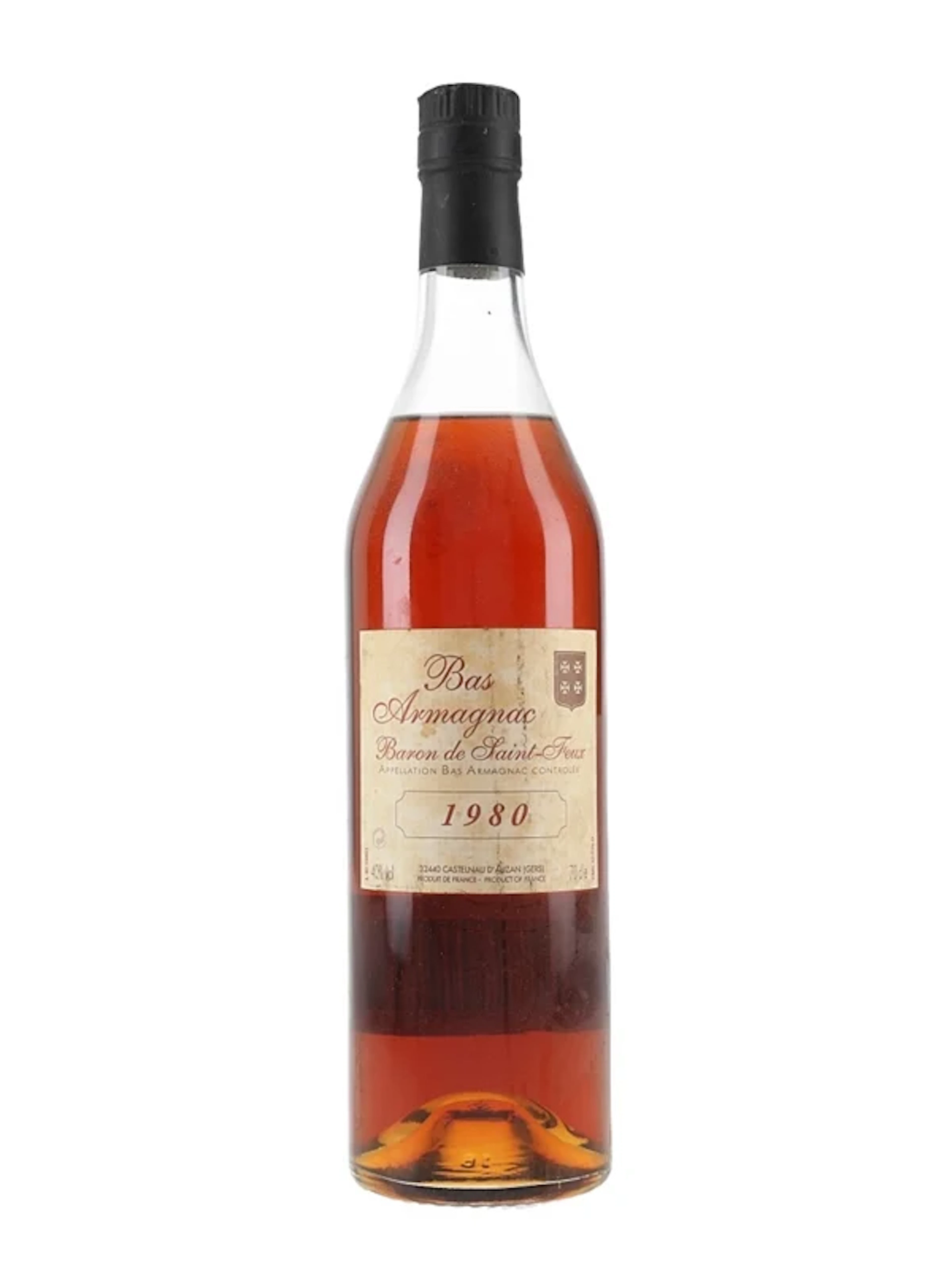 Baron de Saint-Feux 1980 Bas Armagnac 70cl / 40%