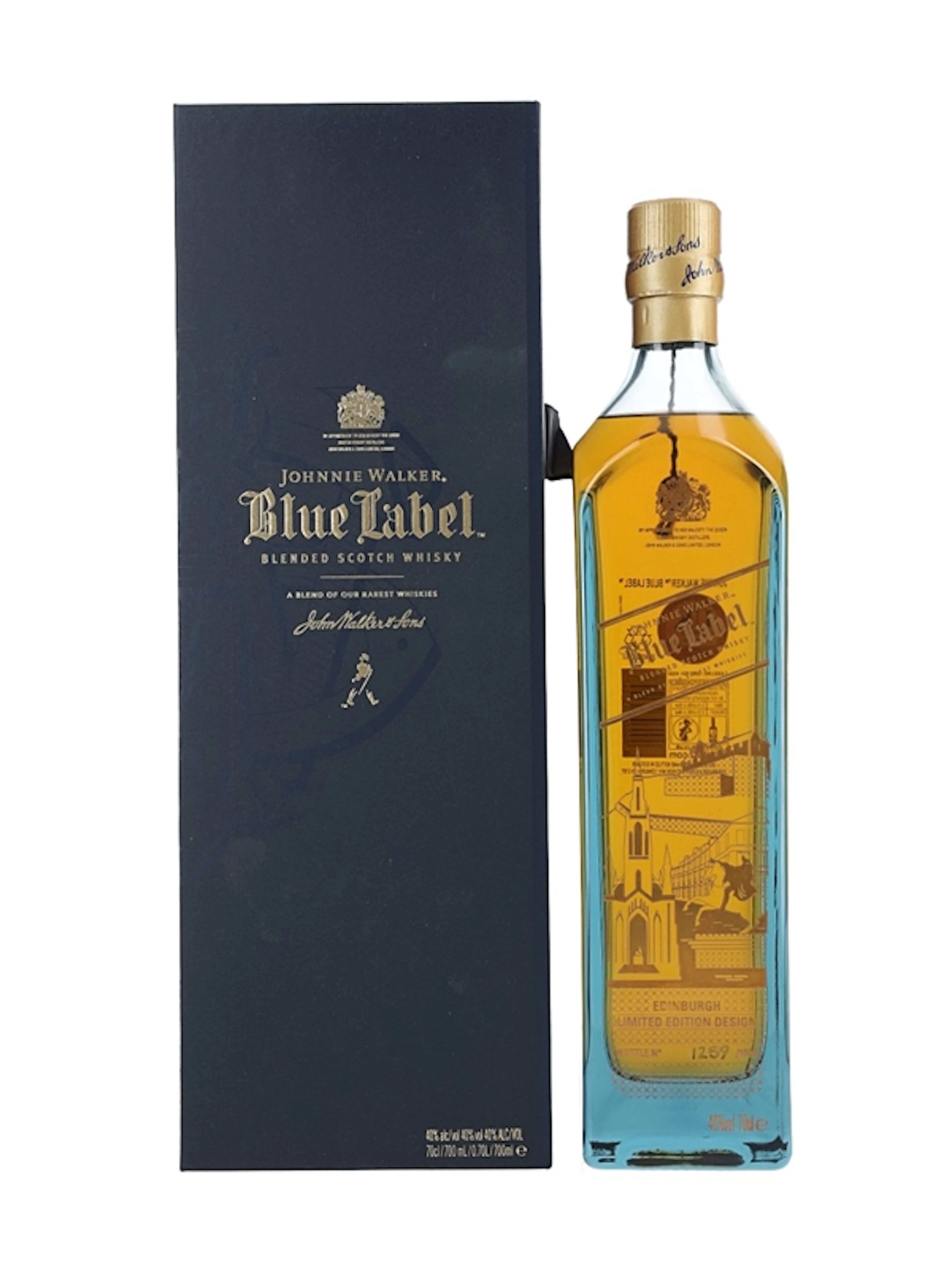 Johnnie Walker Blue Label Edinburgh Limited Edition Desig 70cl / 40%
