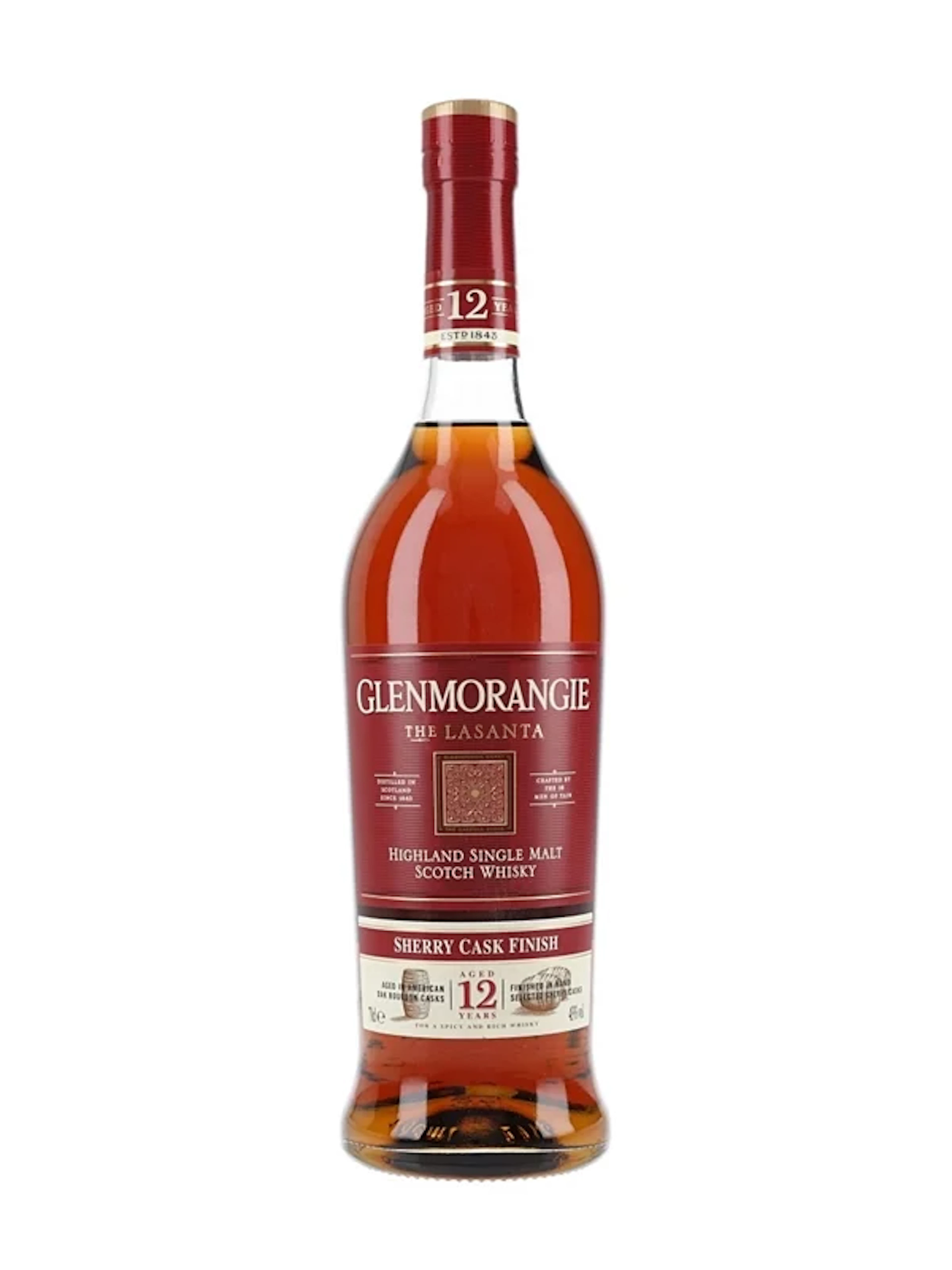 Glenmorangie 12 Year Old Lasanta Bottled 2022 - Sherry Finish 70cl / 43%