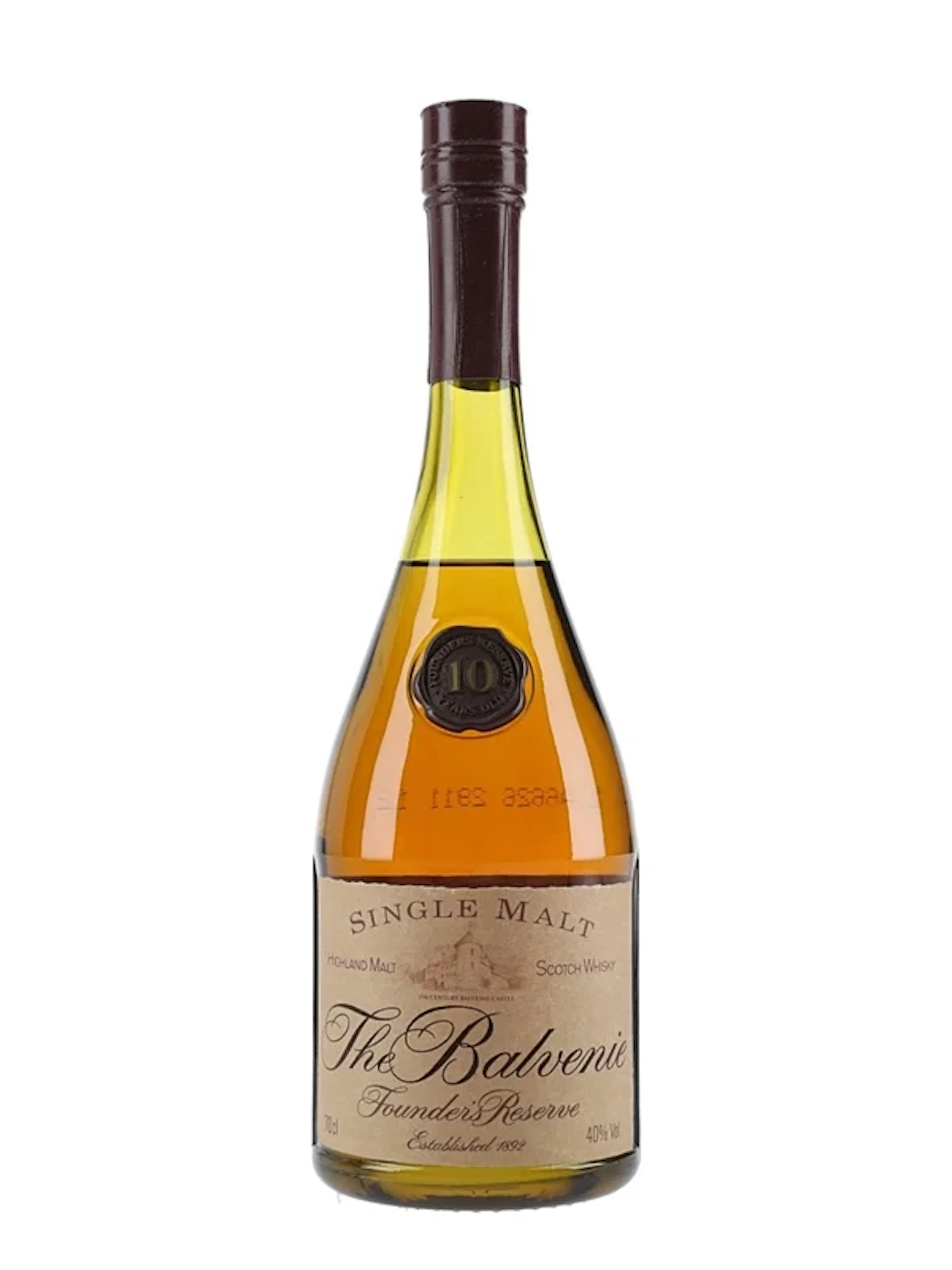 Balvenie 10 Year Old Founder's Reserve Bottled 1990s 70cl / 40%