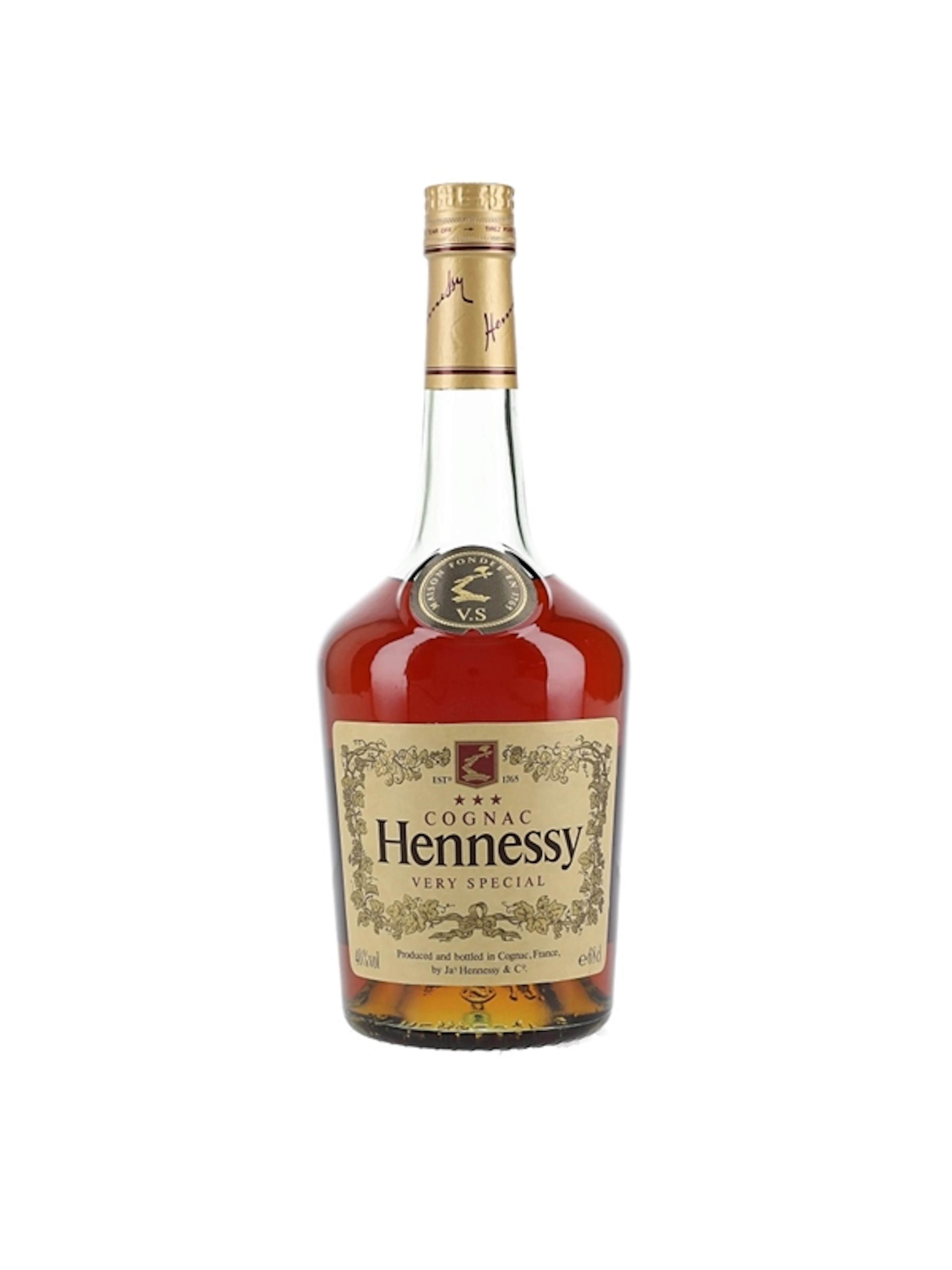 Hennessy 3 Star VS Bottled 1980s