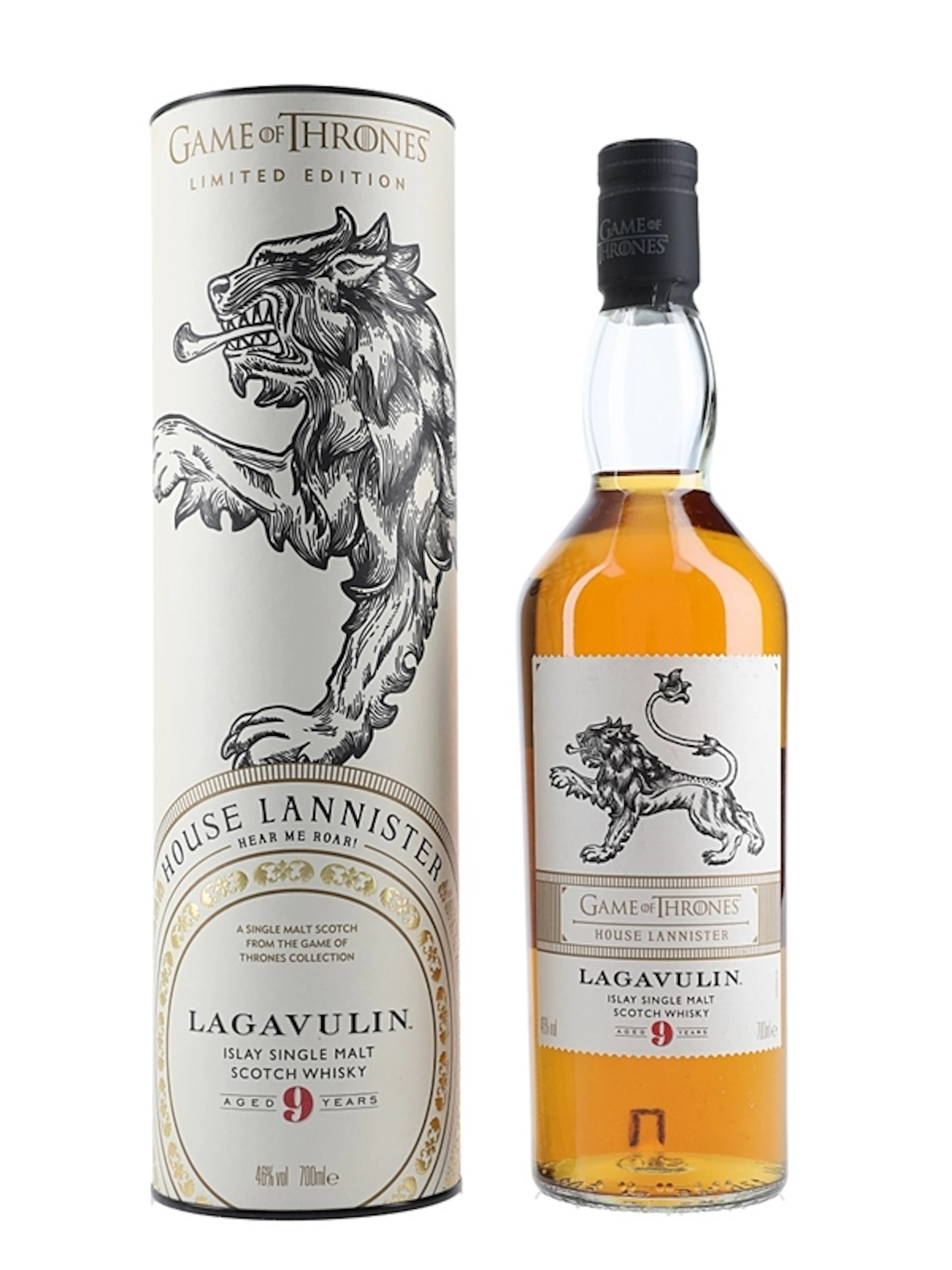 Lagavulin 9 Year Old Game Of Thrones - House Lannister 70cl / 46%