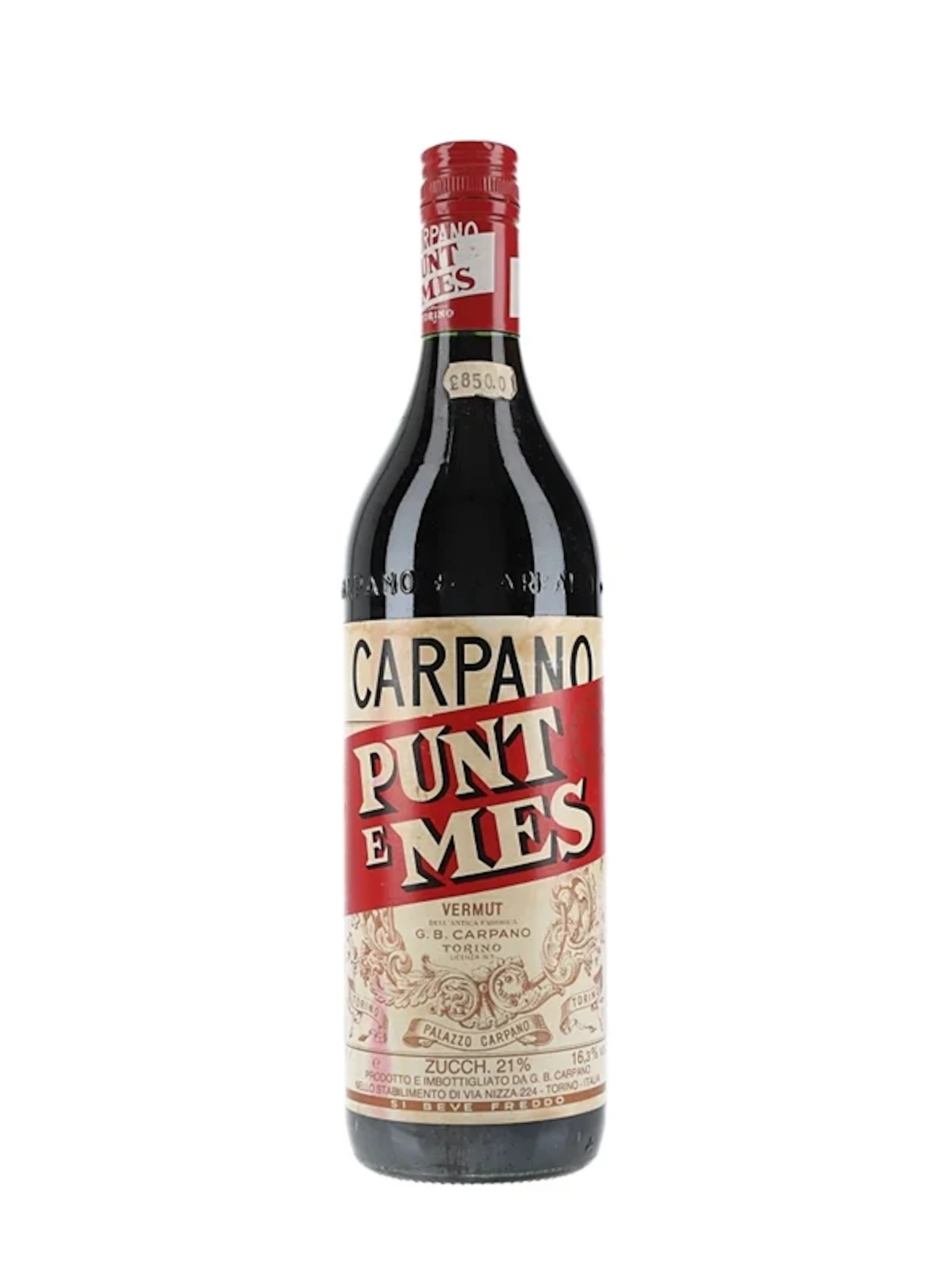 Carpano Punt E Mes Bottled 1980s 100cl / 16.3%