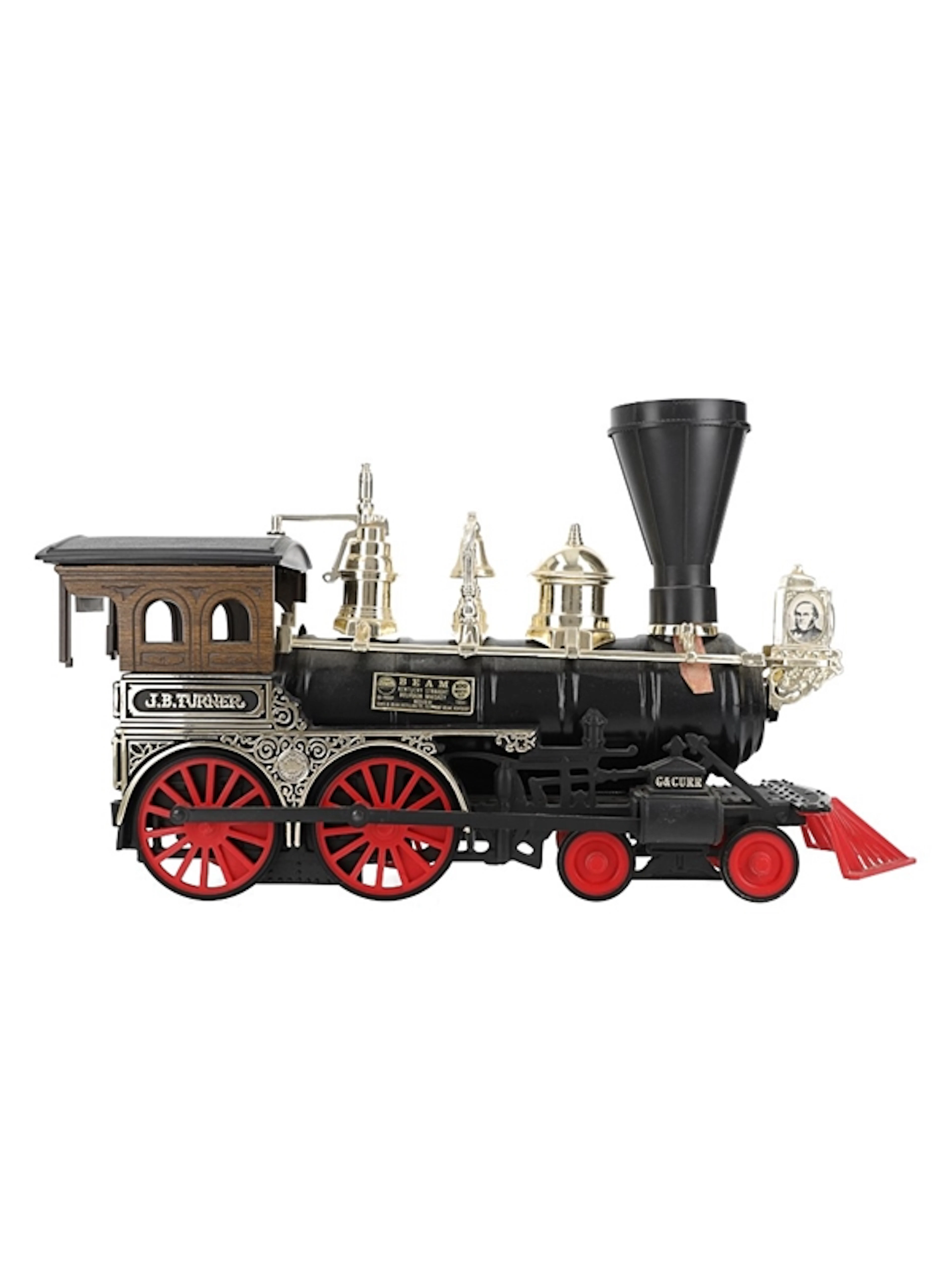 Jim Beam 100 Month JB Turner Locomotive Decanter Bottled 1980s - Beam