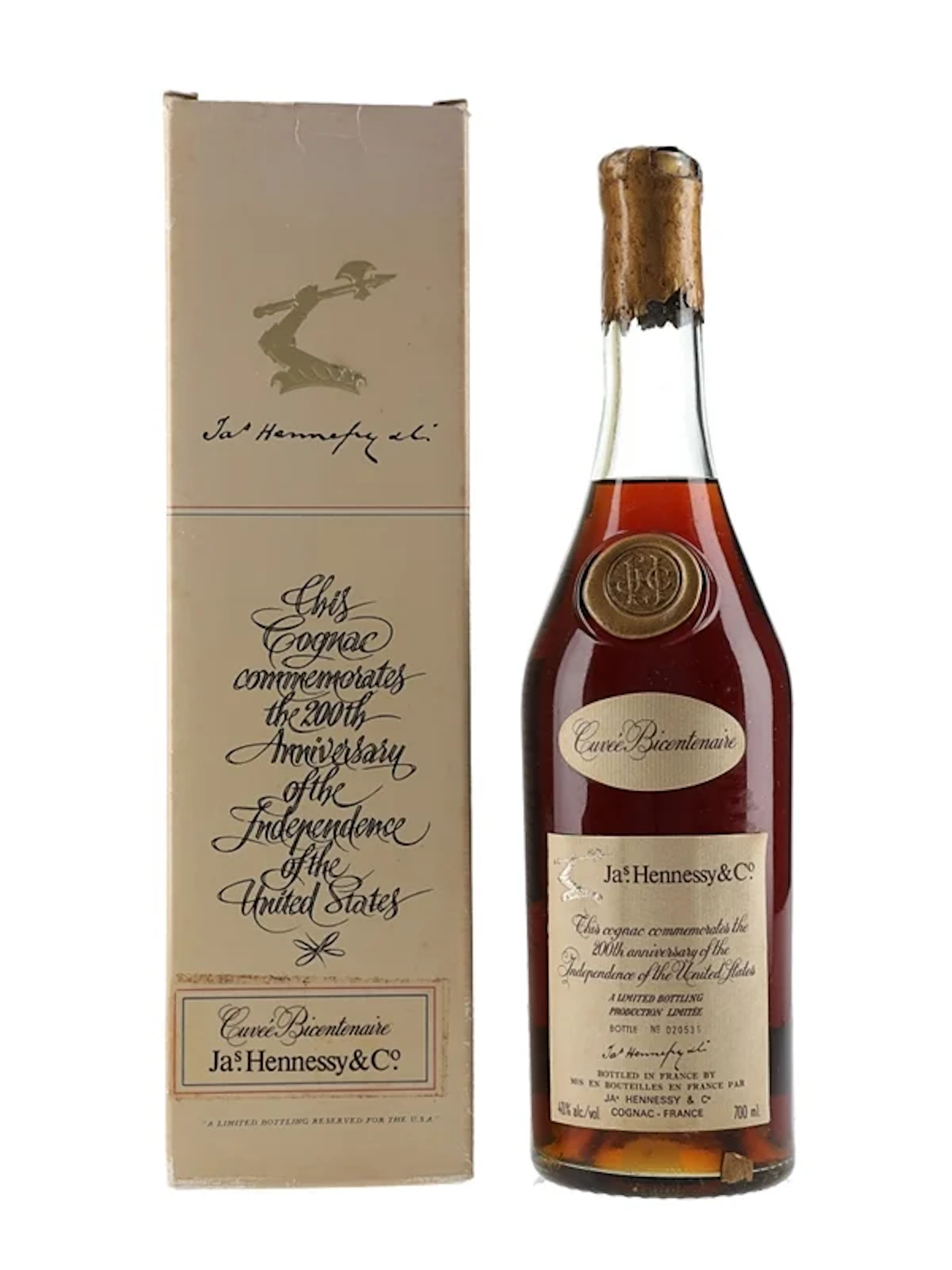 Hennessy Cuvee Bicentenaire 200th Anniversary Of US Independence 70cl / 40%