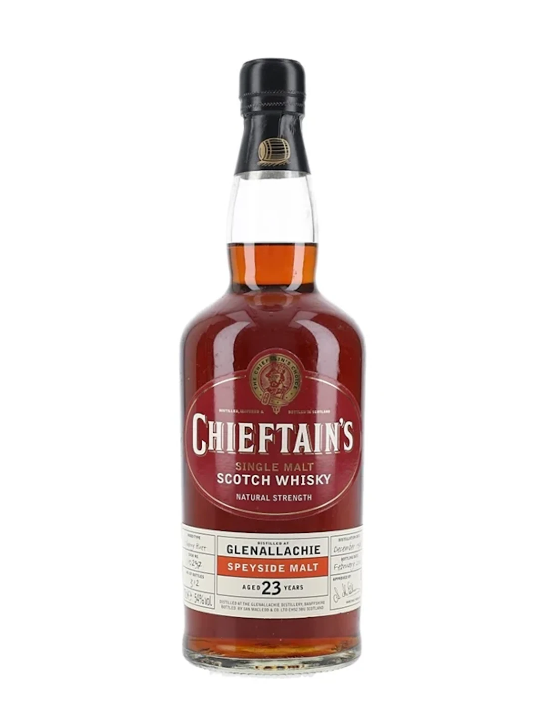 Glenallachie 1978 23 Year Old Bottled 2002 - Chieftain's Limited Editio