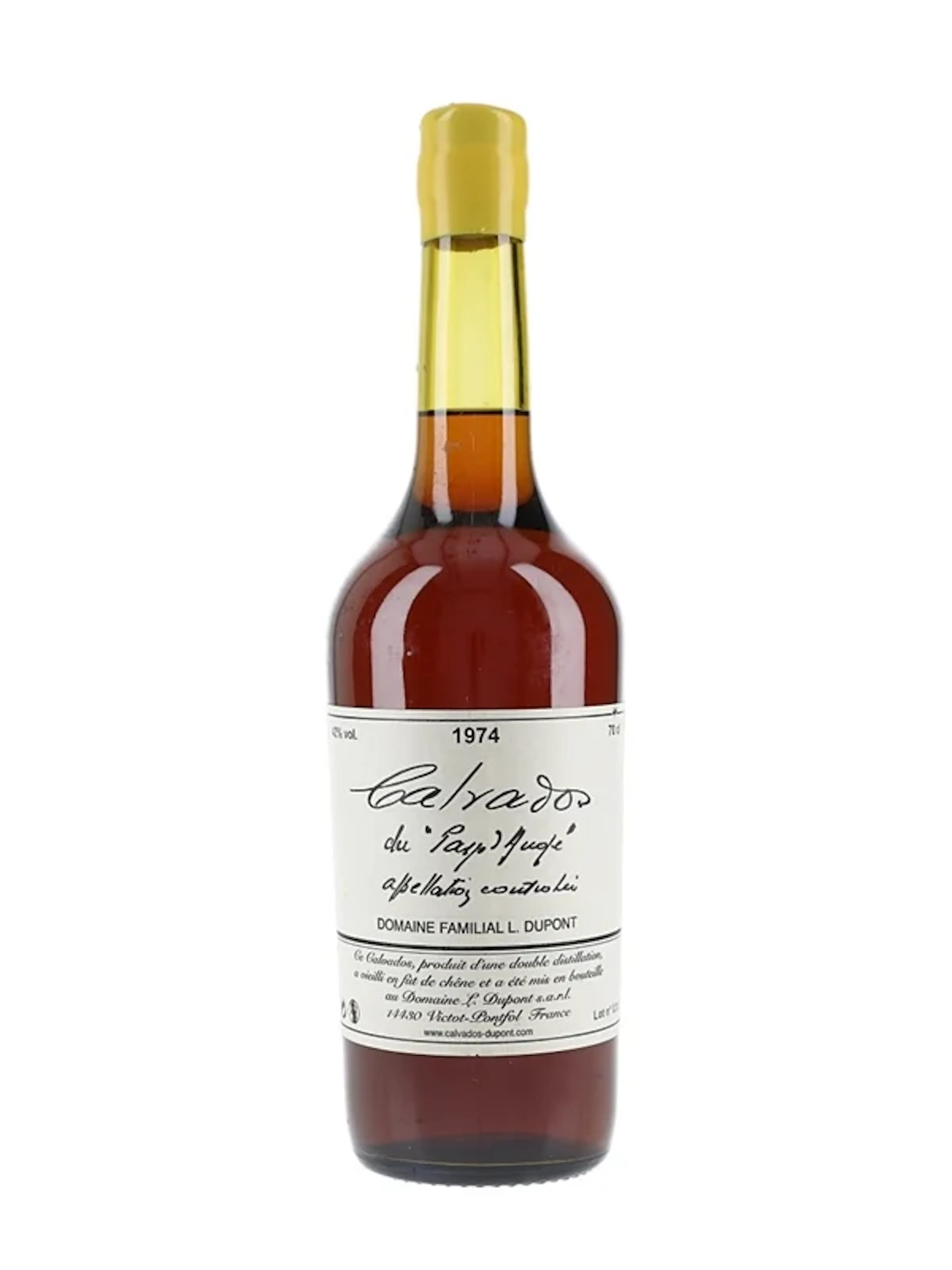 Domaine Familial L. Dupont 1974 Calvados Pays d'Auge 70cl / 42%