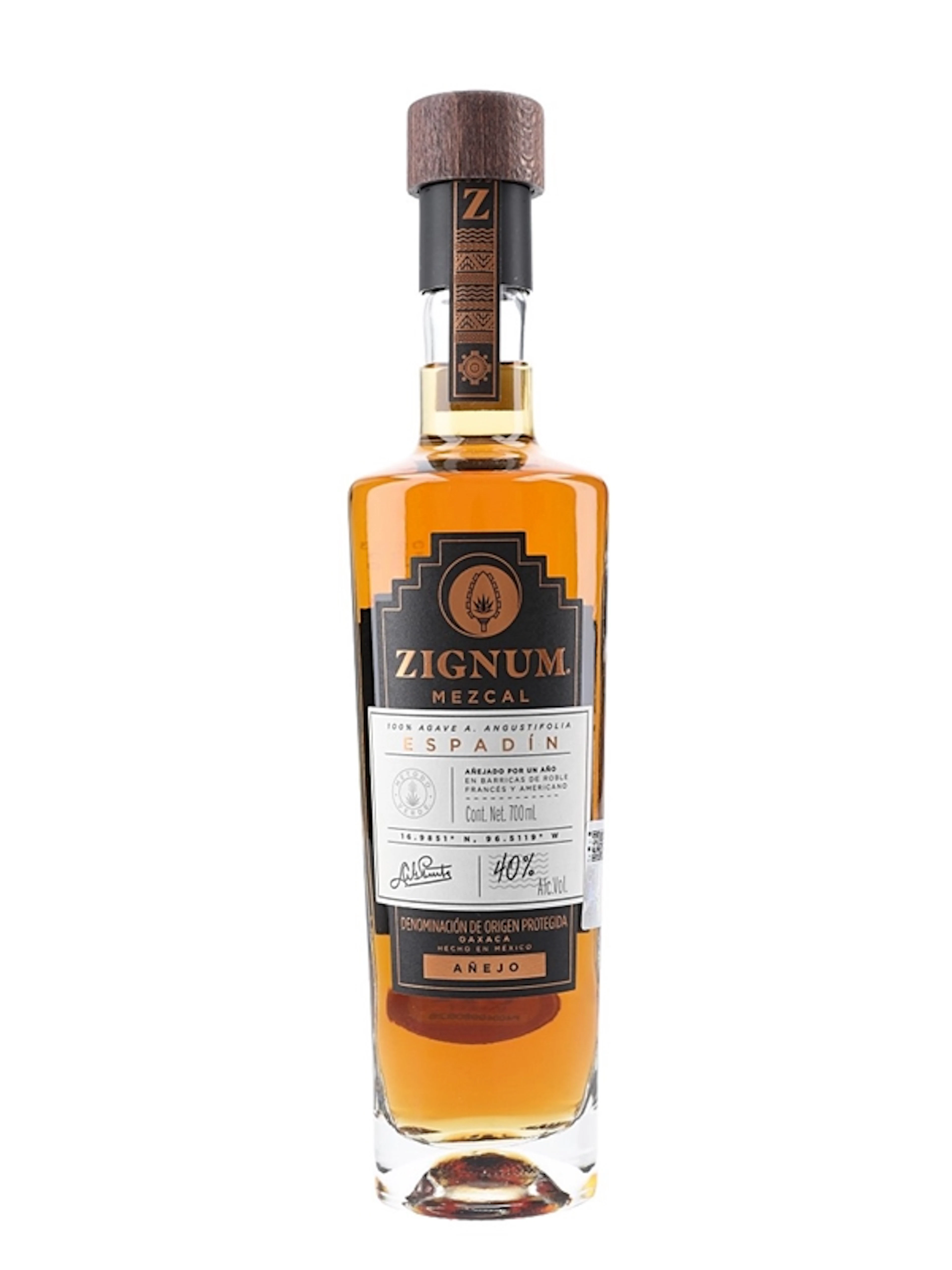 Zignum Mezcal Anejo Espadi 70cl / 40%