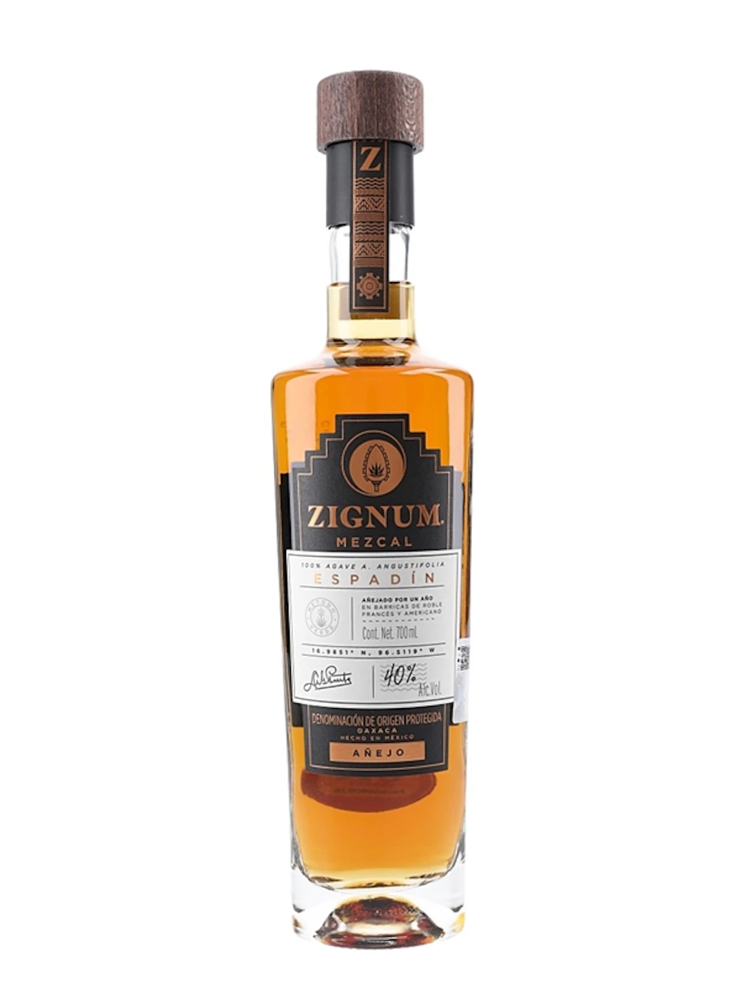 Zignum Mezcal Anejo Espadi 70cl / 40%