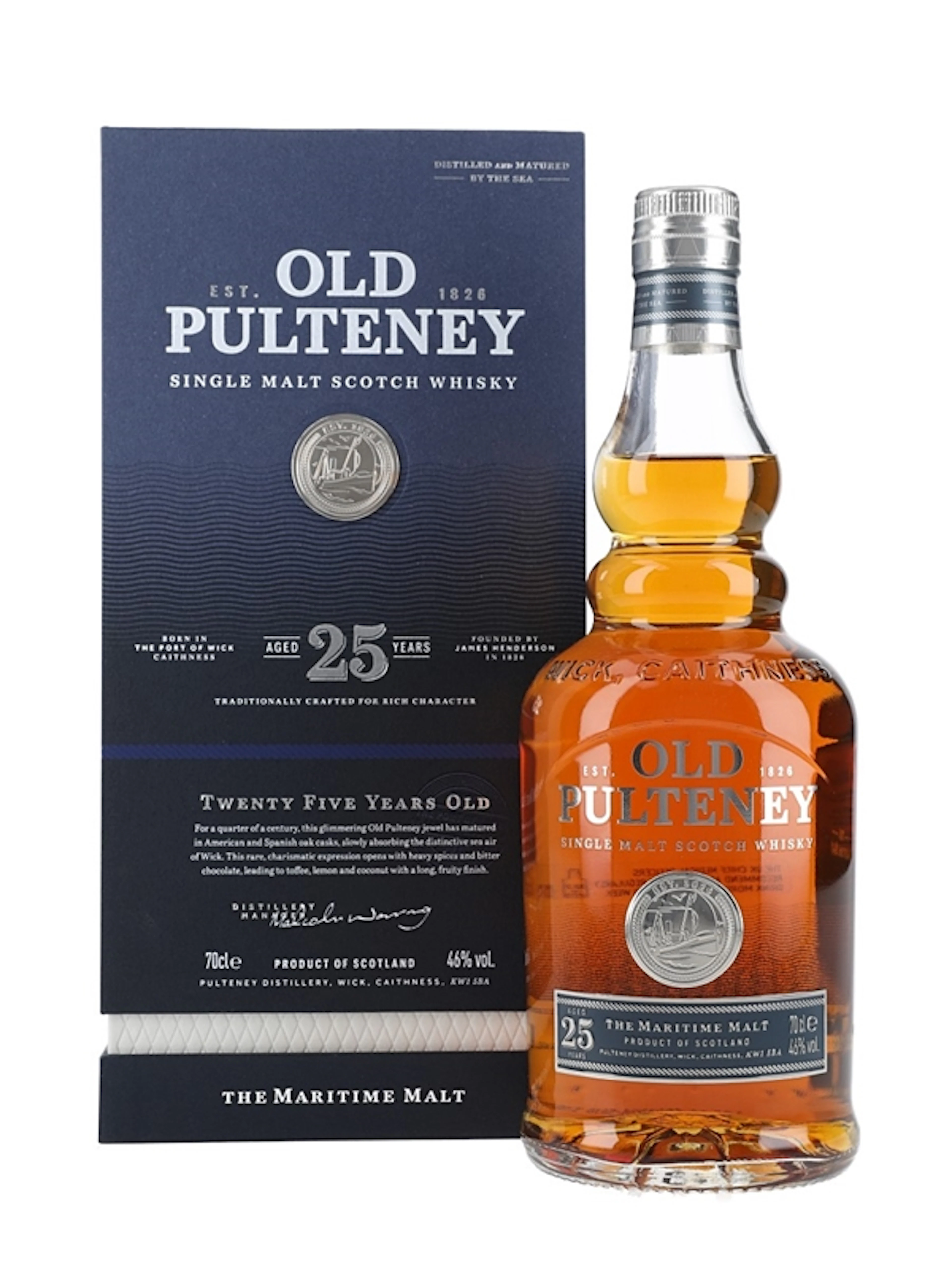Old Pulteney 25 Year Old 70cl / 46%
