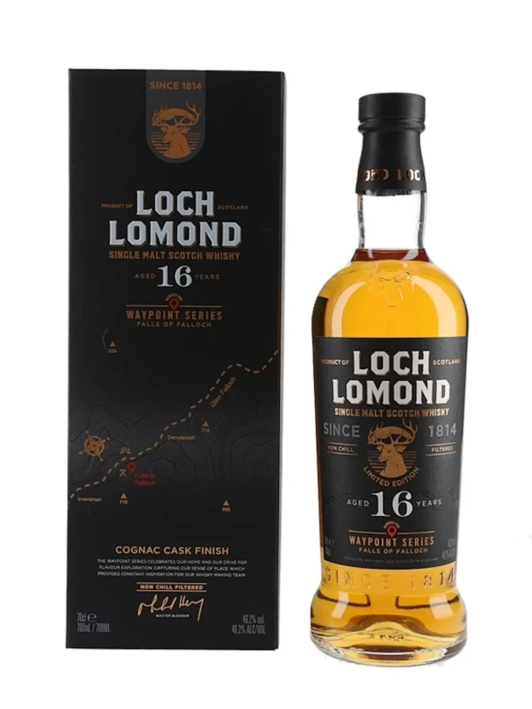 Loch Lomond 16 Year Old Cognac Cask Finish - Waypoint Series 70cl / 46.2%
