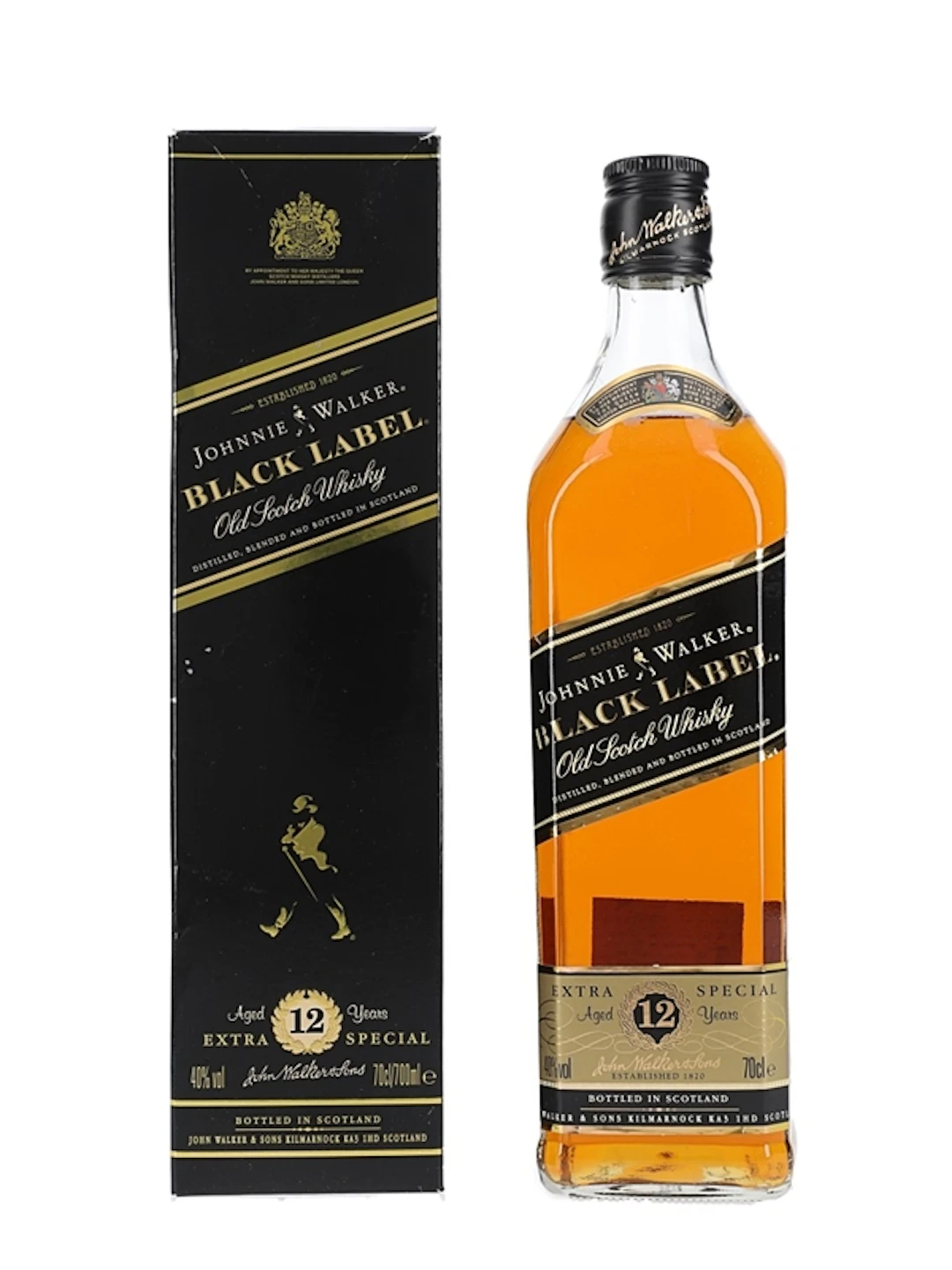Johnnie Walker Black Label 12 Year Old 70cl / 40%
