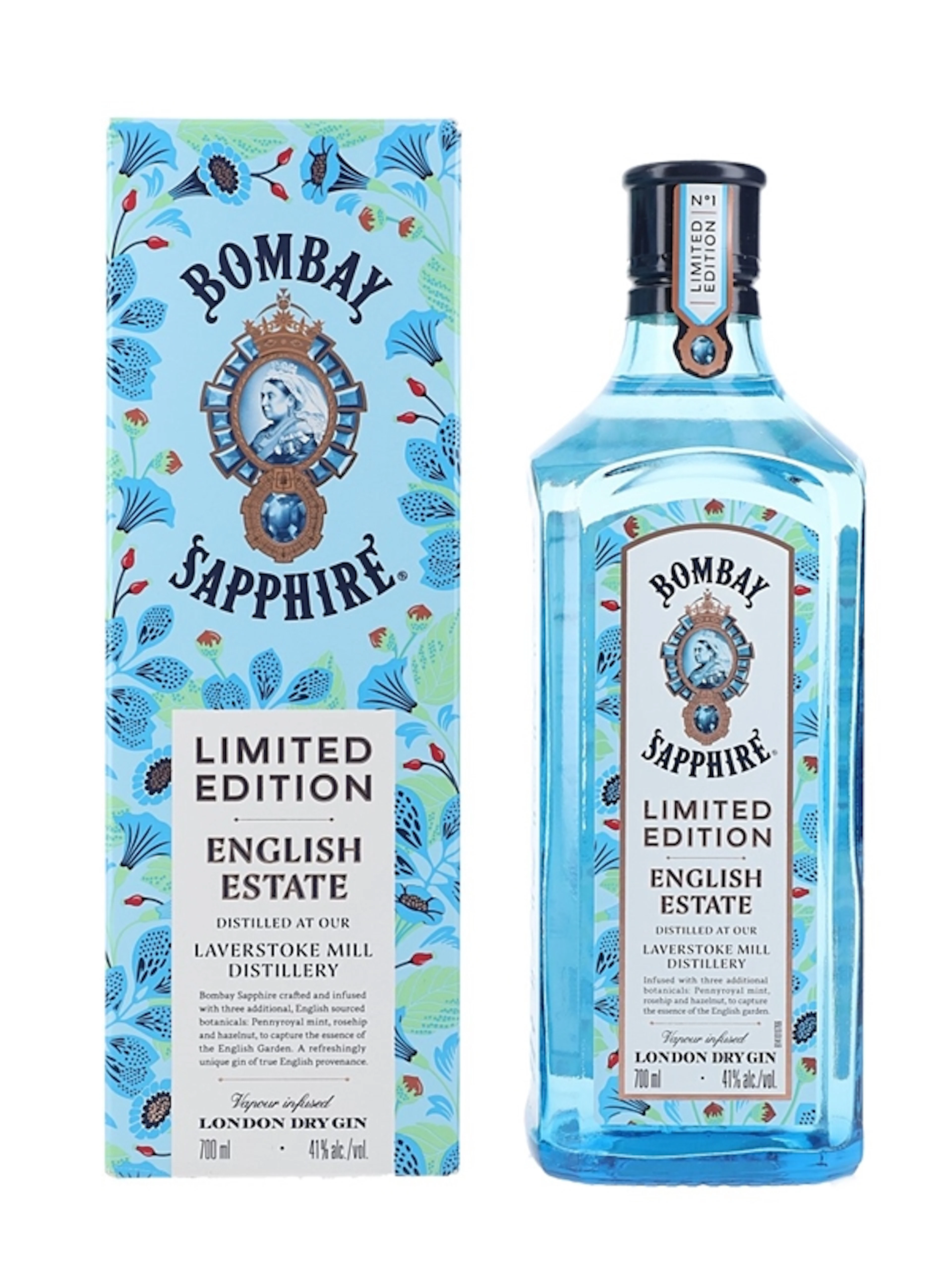 Bombay Sapphire English Estate 70cl / 41%