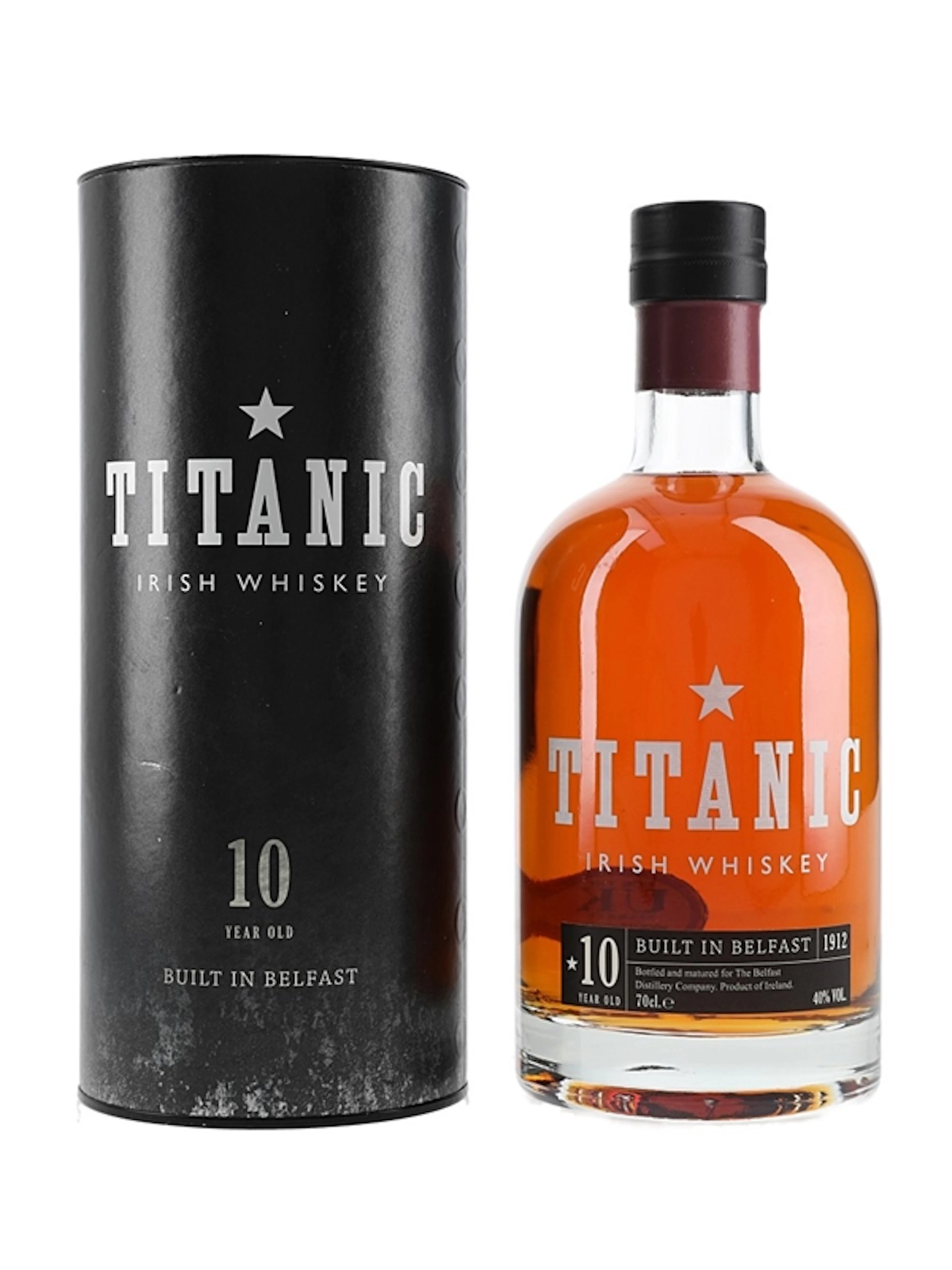 Titanic 10 Year Old The Belfast Distillery Company 70cl / 40%