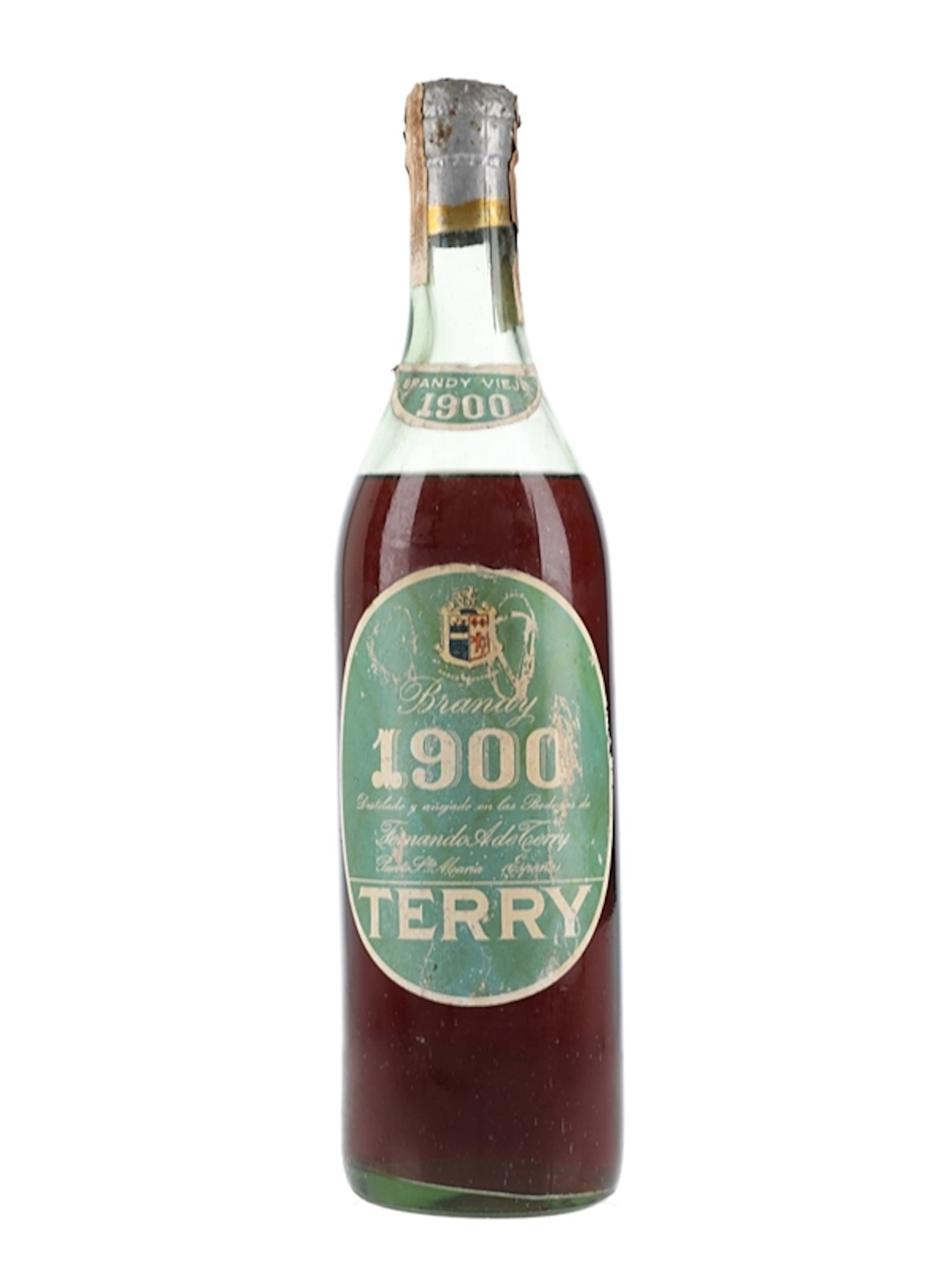 Fernando A De Terry 1900 Reserva Brandy Bottled 1940s-1950s 75cl