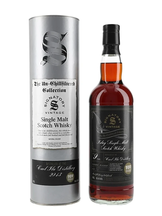 Caol Ila 2013 9 Year Old Signatory Vintage Bottled 2022 - The Whisky