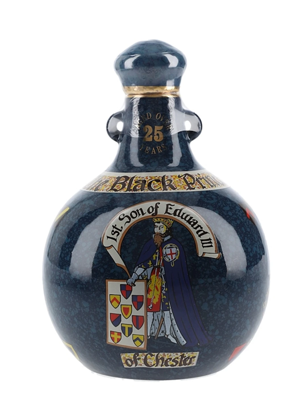 The Black Prince 25 Year Old Ceramic Decanter 70cl / 40%