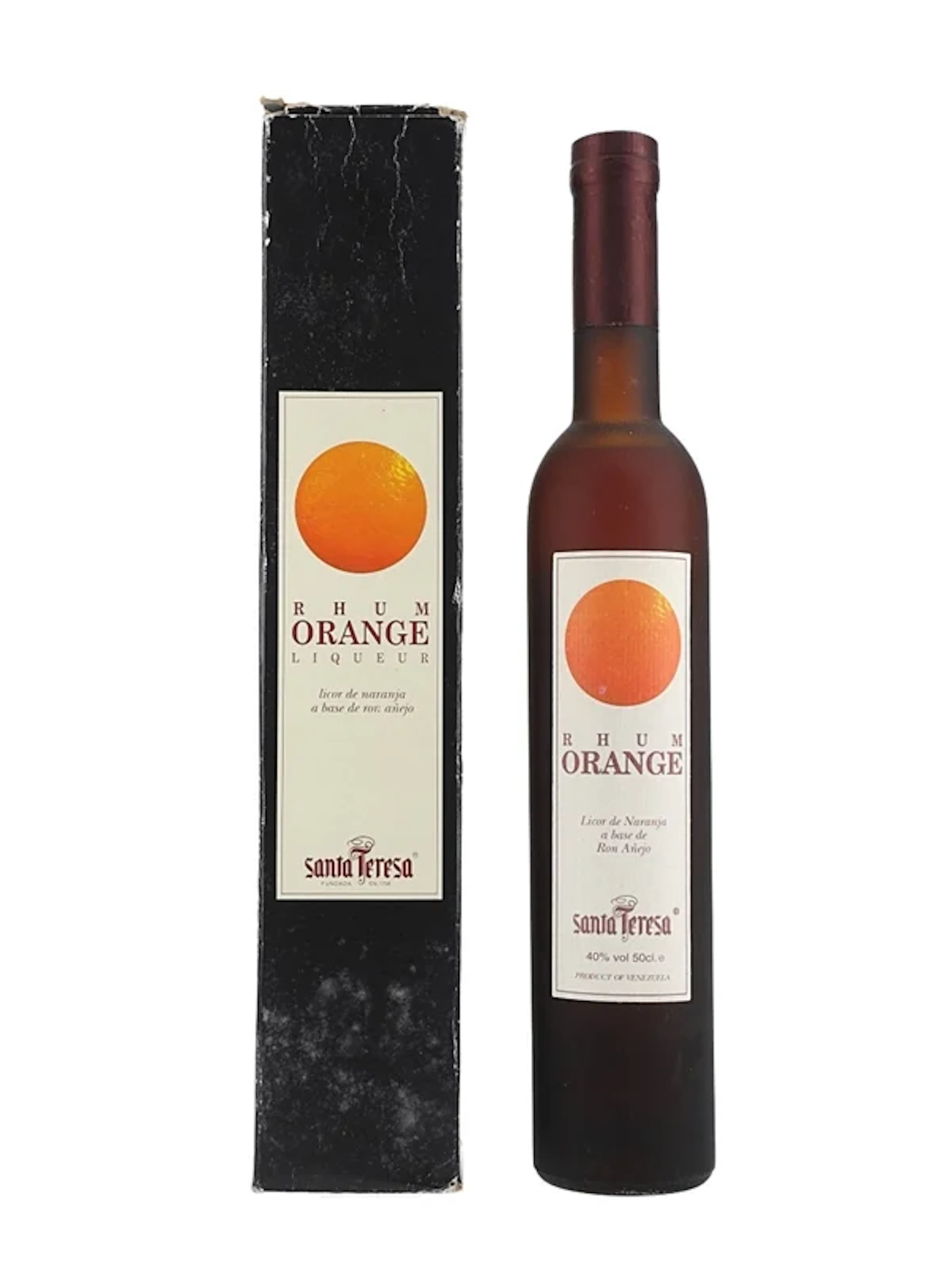 Santa Teresa Rhum Orange Liqueur Bottled 1990s