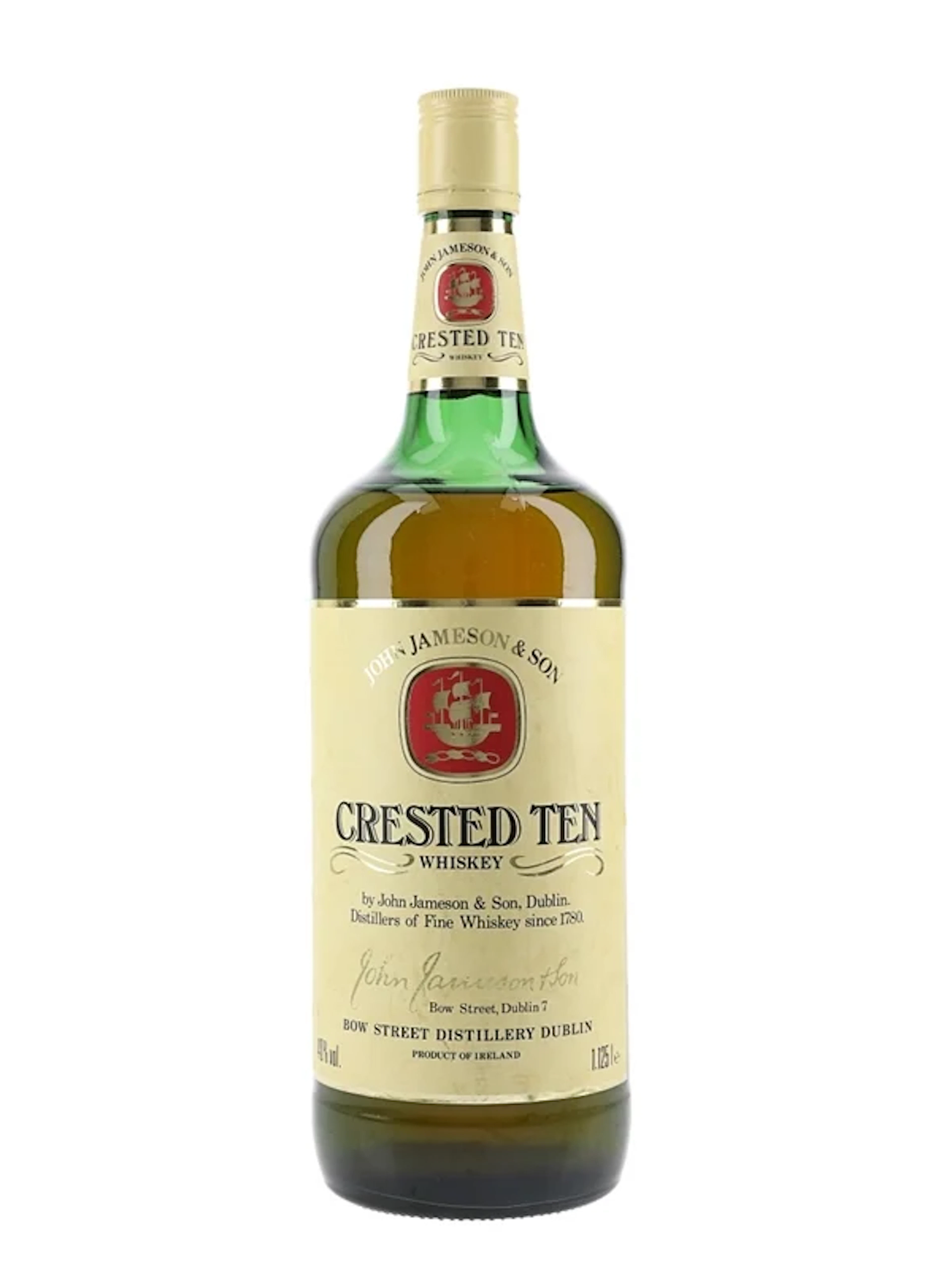 Jameson Crested Te Bottled 1990s 112.5cl / 40%