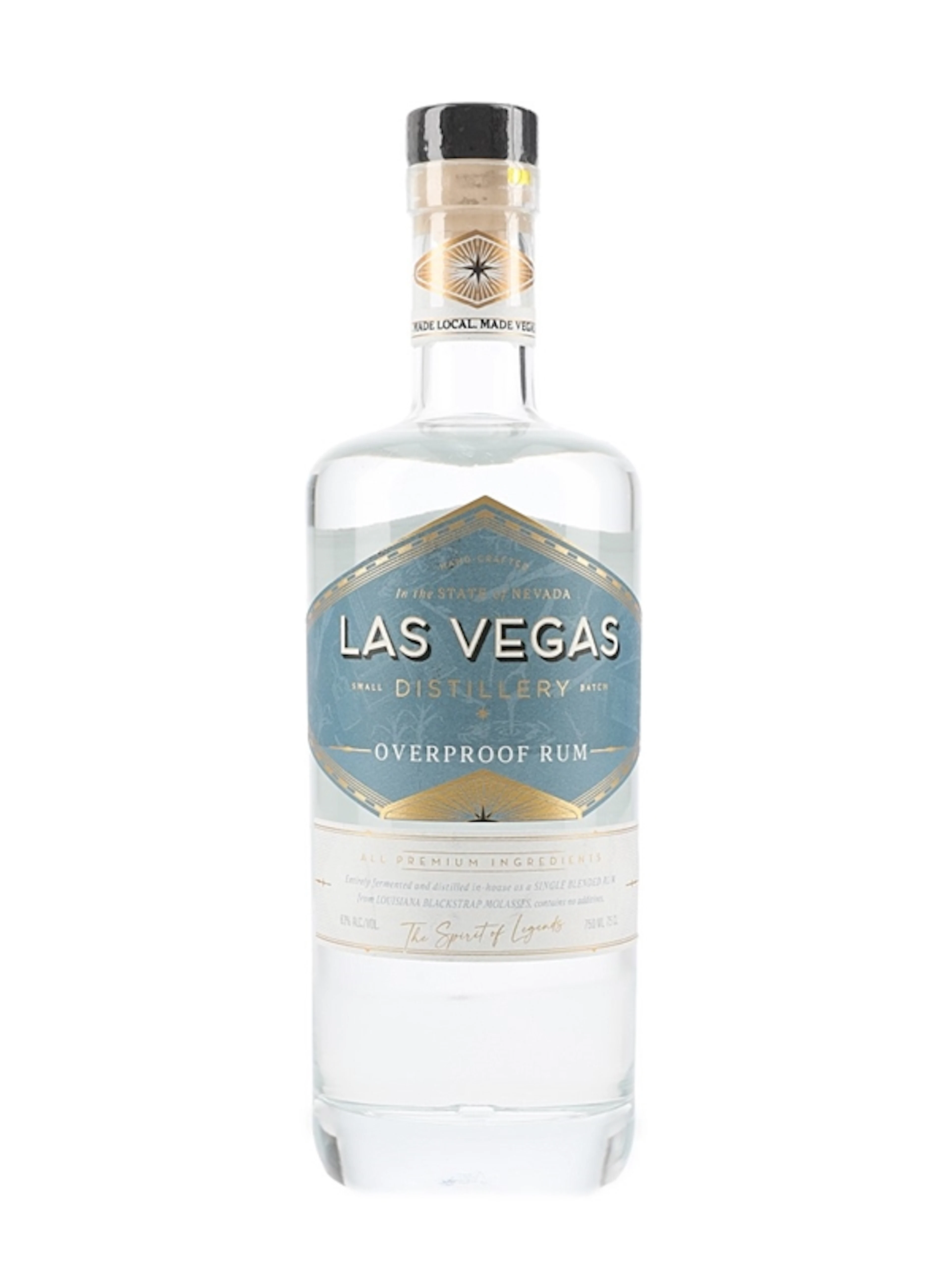 Las Vegas Overproof Rum 75cl / 63%