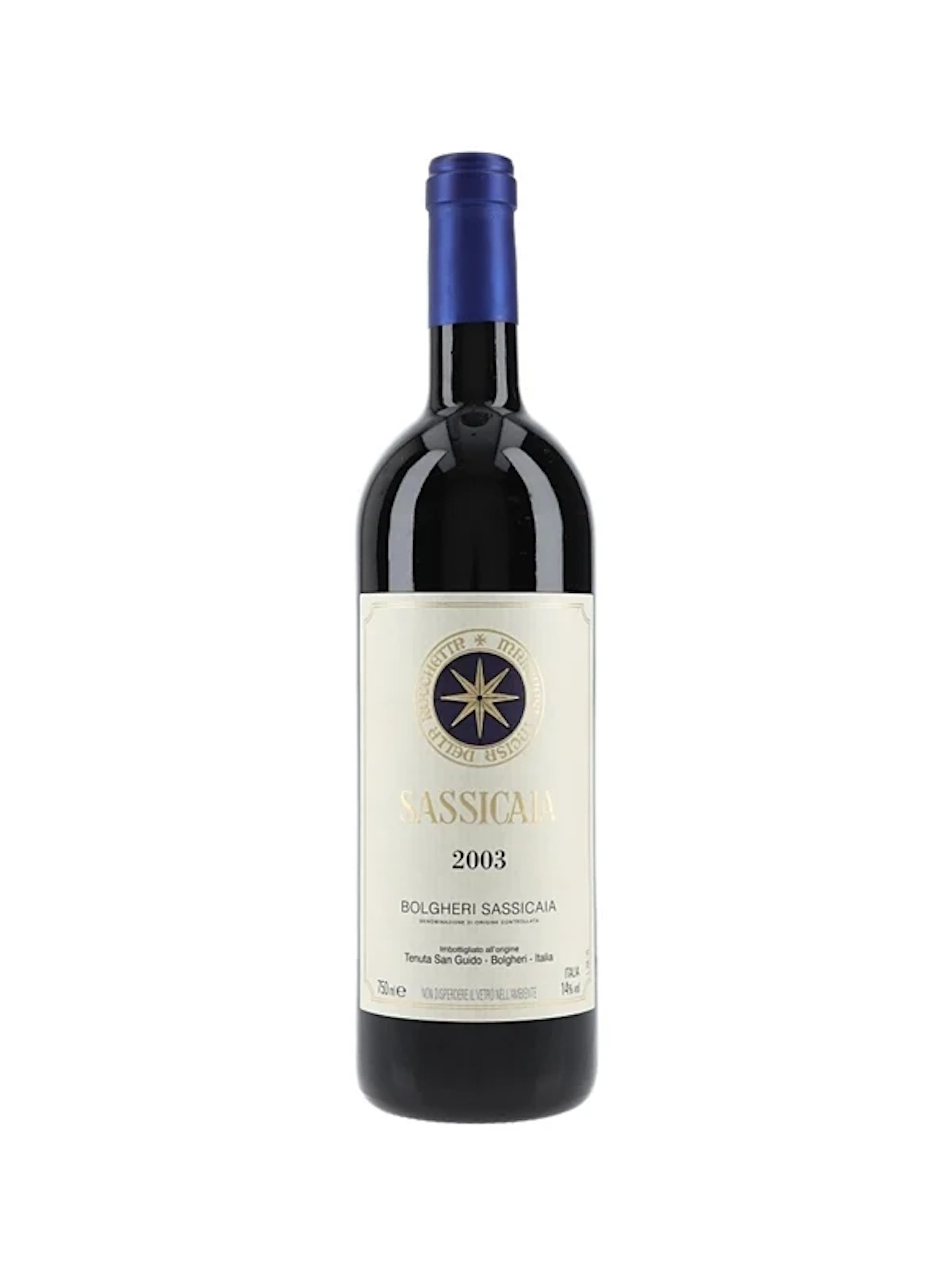 Bolgheri Sassicaia 2003 75cl / 14%