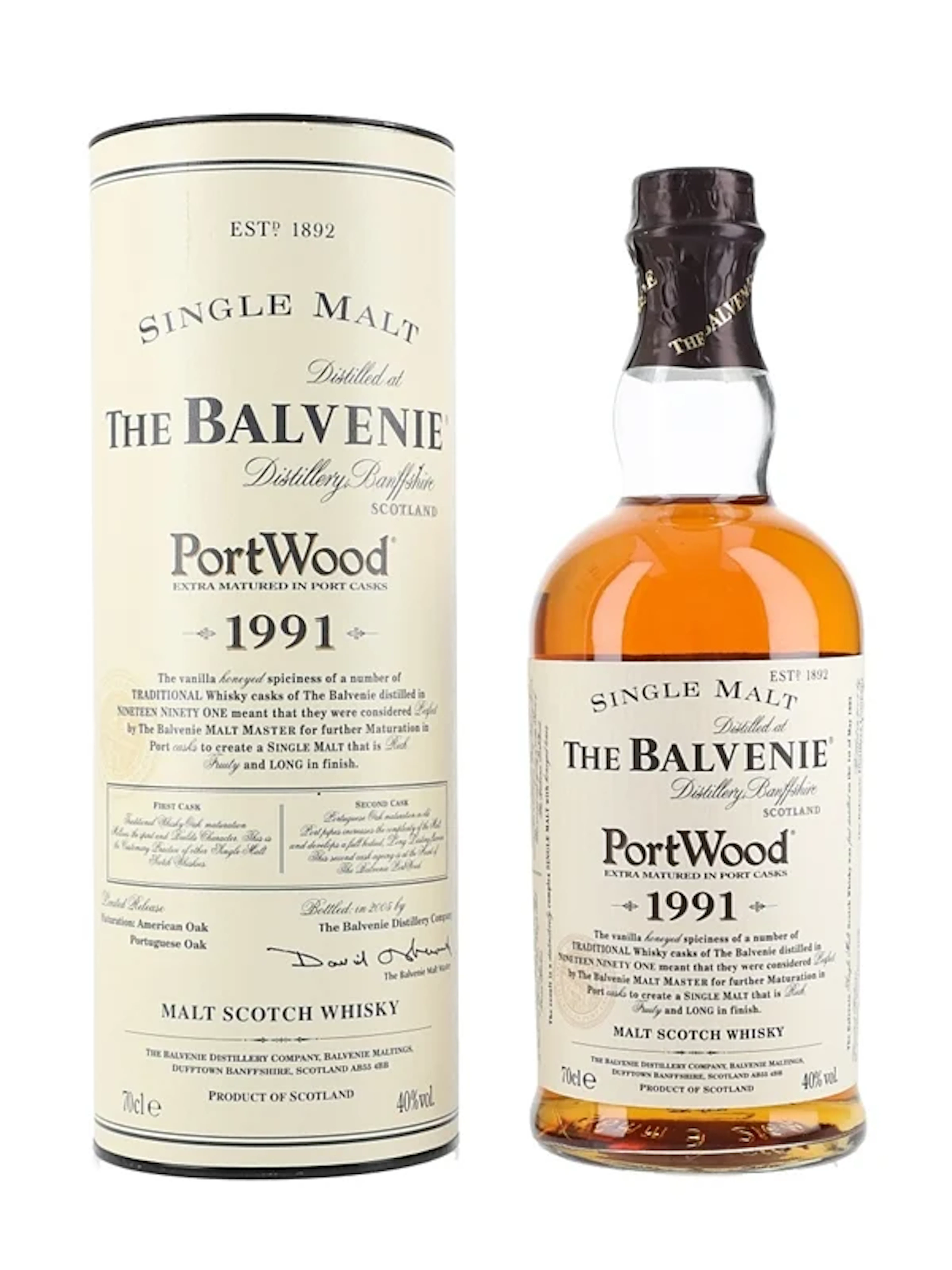 Balvenie 1991 PortWood 70cl / 40%