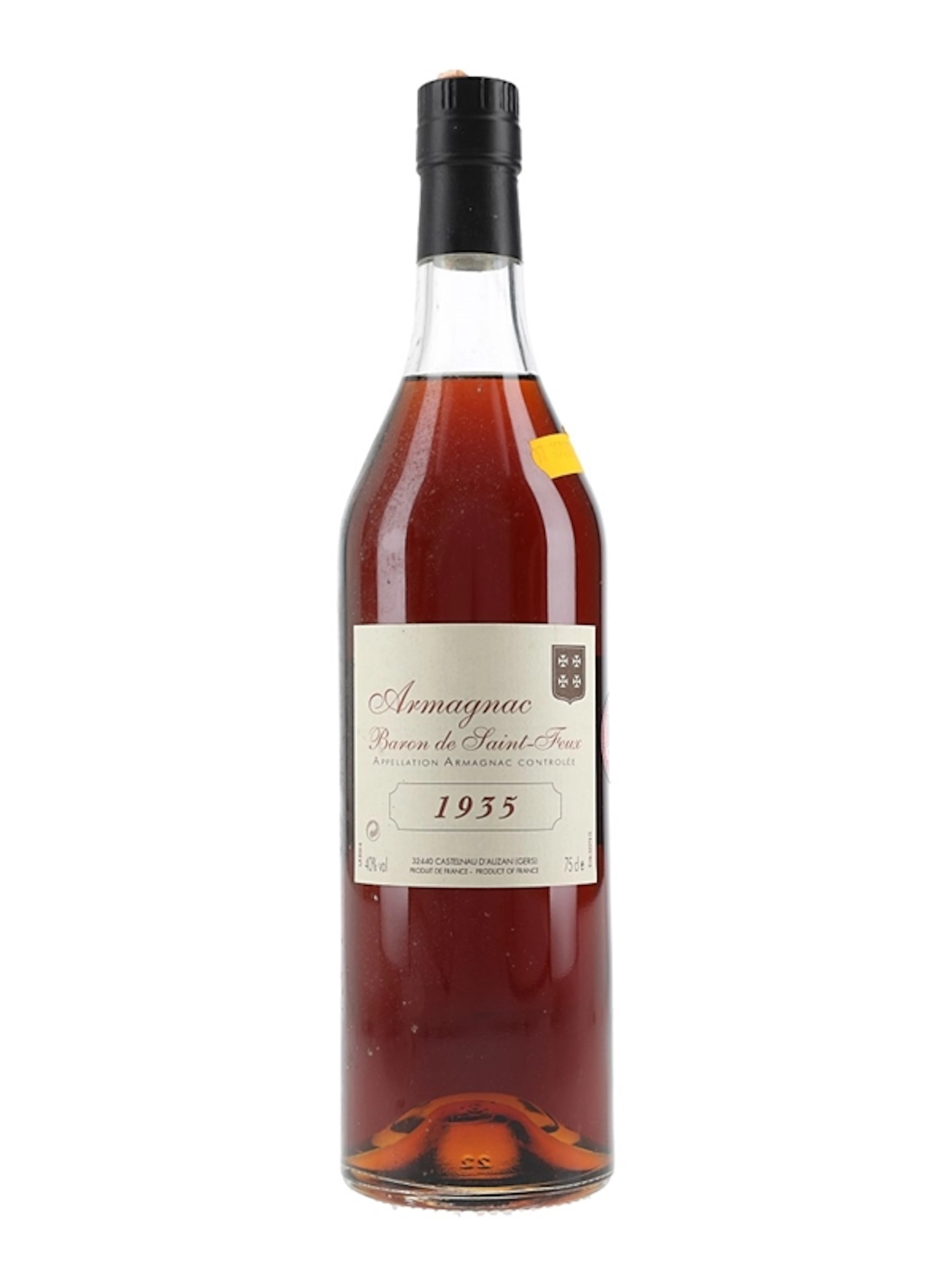 Baron de Saint-Feux 1935 Bas Armagnac Bottled 2007 75cl / 40%
