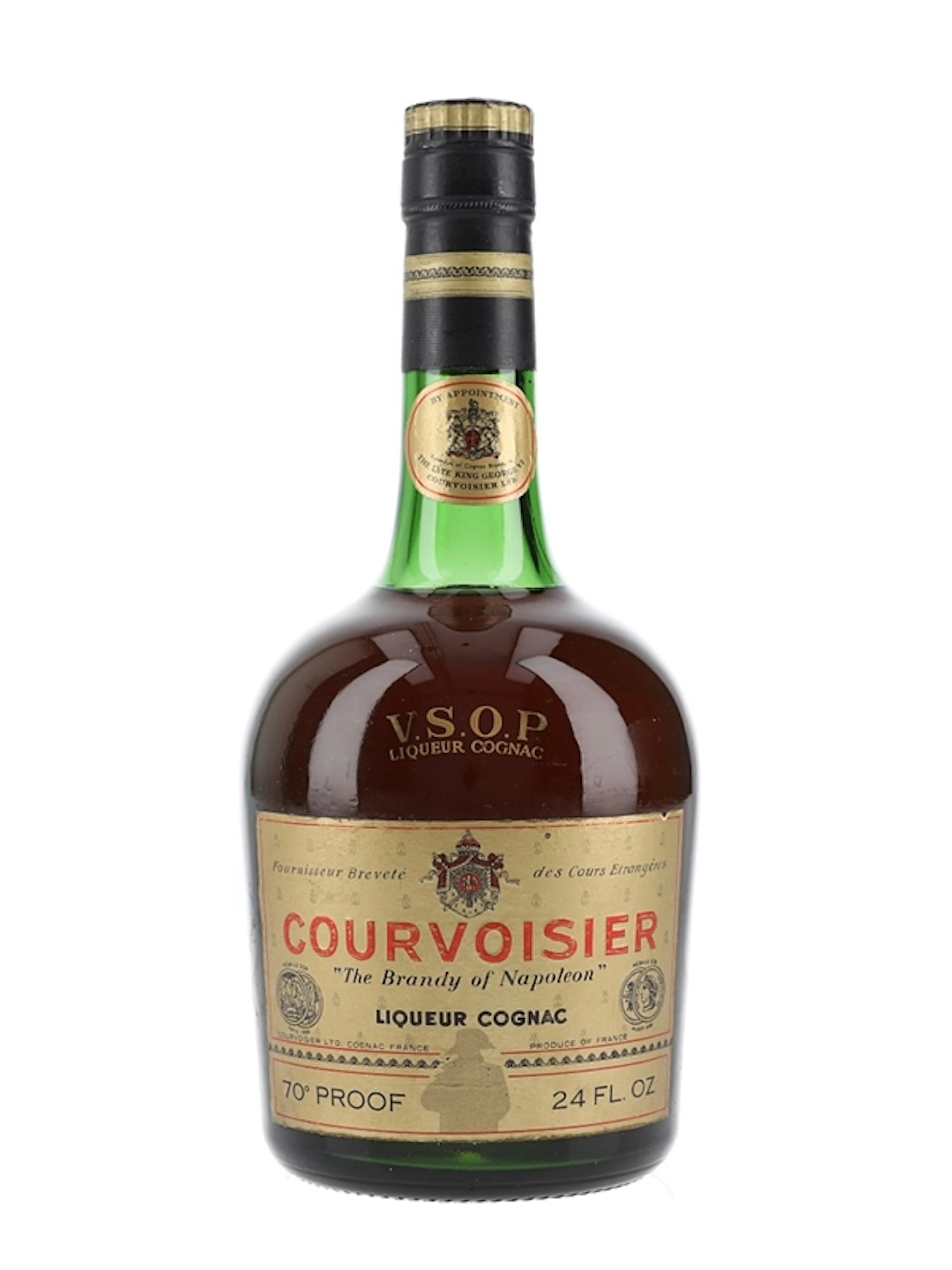 Courvoisier Napoleon Old Liqueur Cognac Bottled 1960s