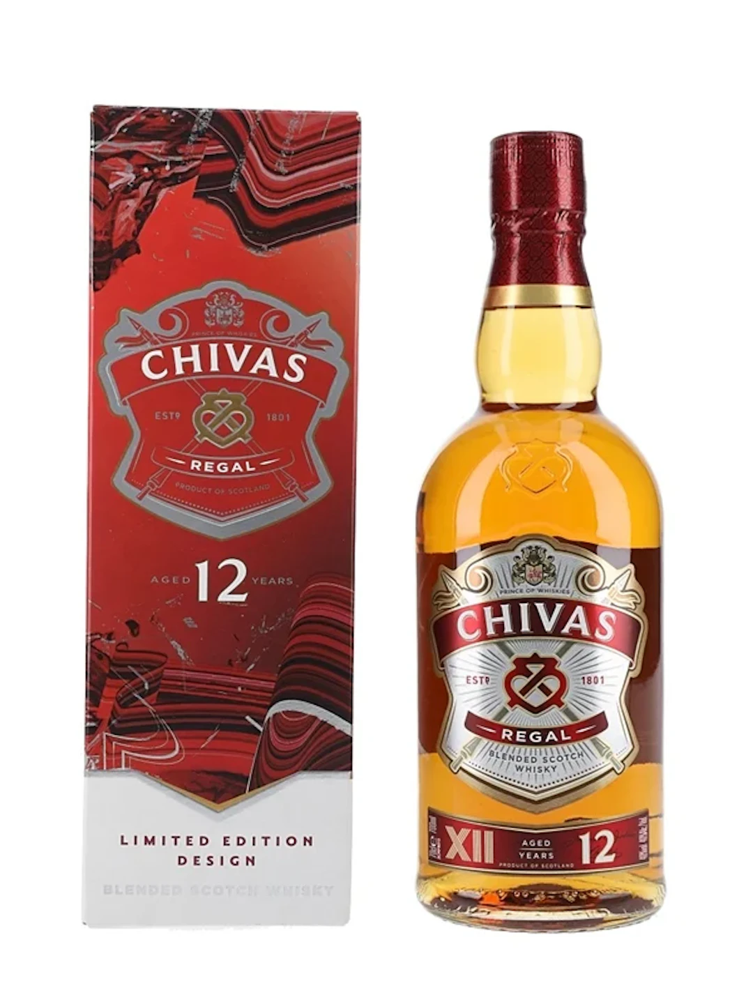 Chivas Regal 12 Year Old Bottled 2024 Limited Edition Desig 70cl / 40%