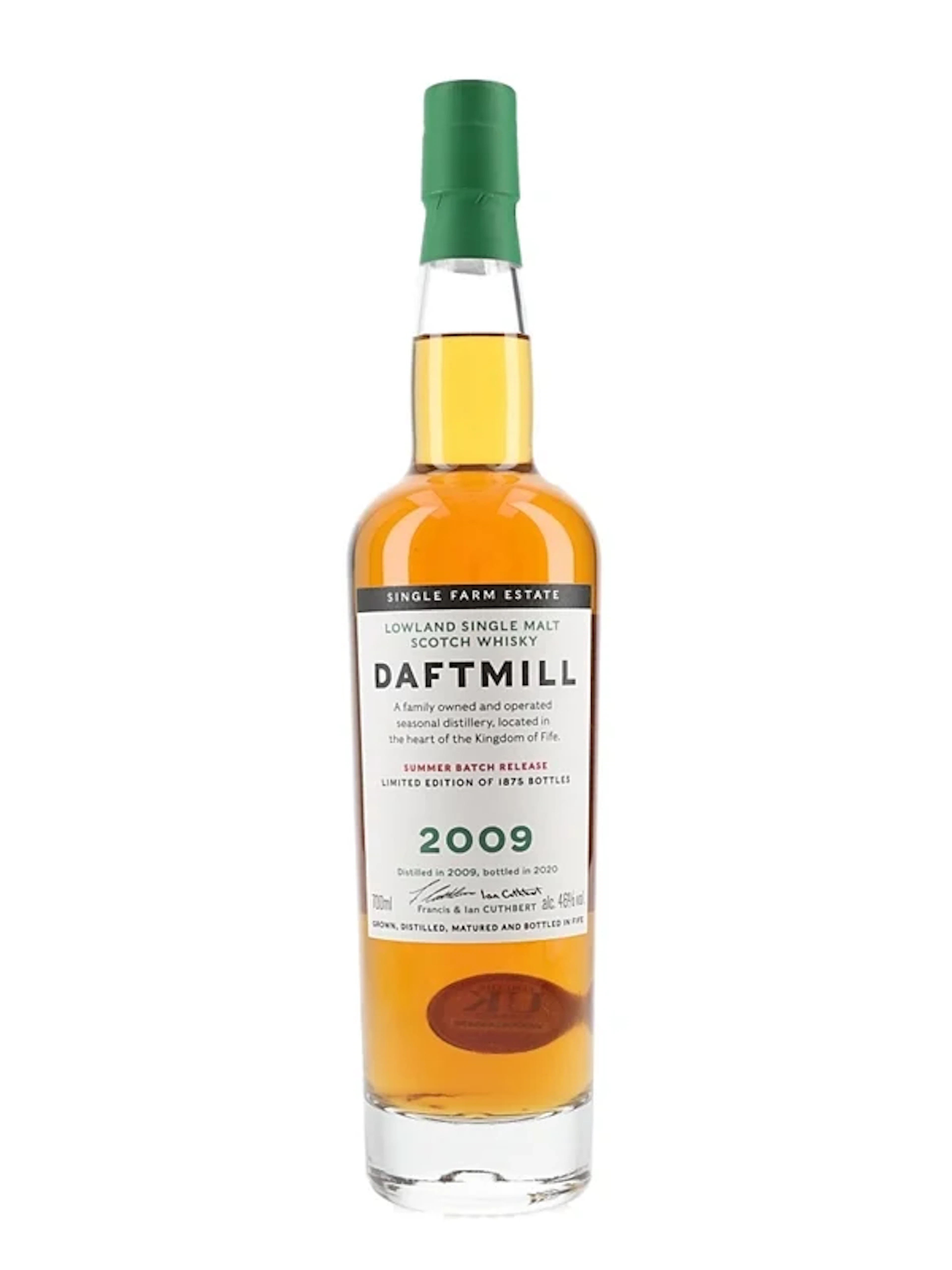 Daftmill 2009 Bottled 2020 - Summer Batch Release 70cl / 46%