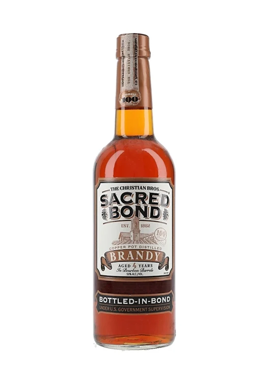 Christian Brothers Sacred Bond 4 Year Old Brandy 100 Proof 75cl / 50%