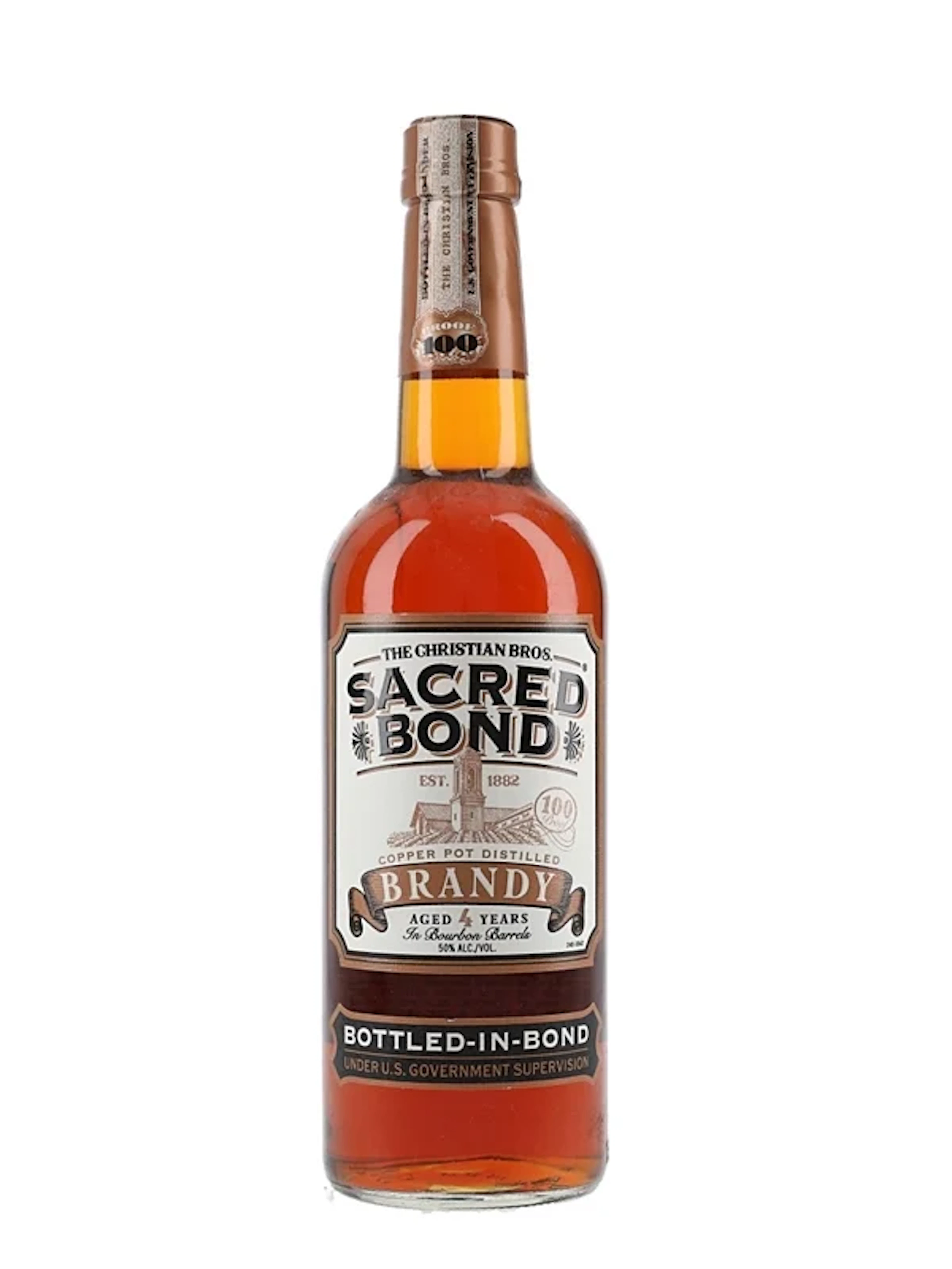Christian Brothers Sacred Bond 4 Year Old Brandy 100 Proof 75cl / 50%