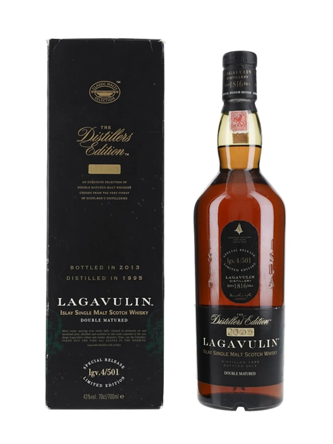 Lagavulin 1995 Distillers Editio Bottled 2013 70cl / 43%