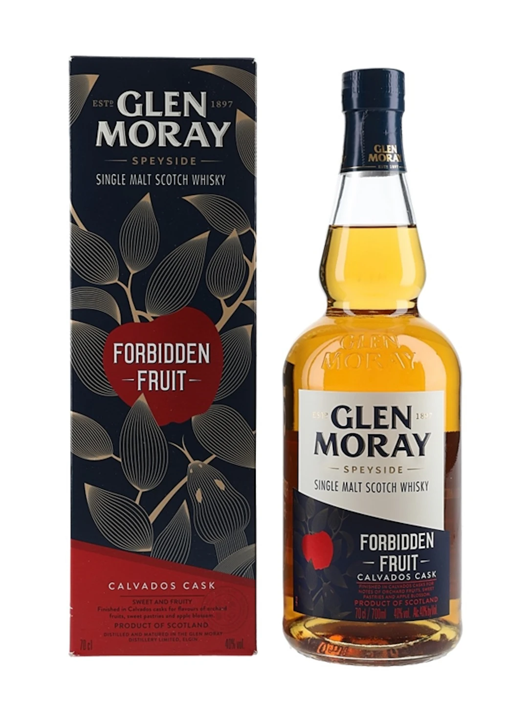 Glen Moray Forbidden Fruit Calvados Cask 70cl / 40%