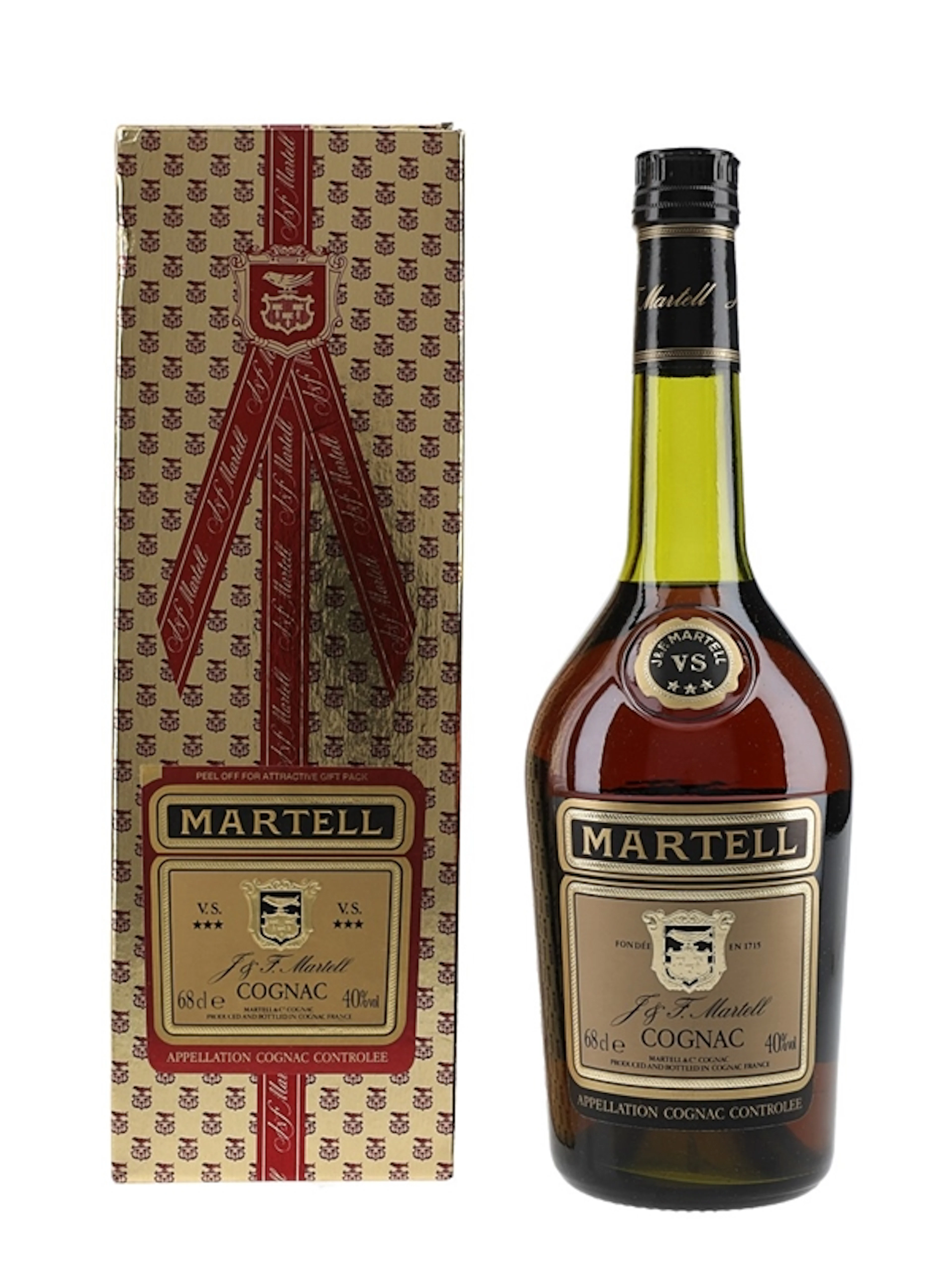Martell 3 Star VS Bottled 1980s