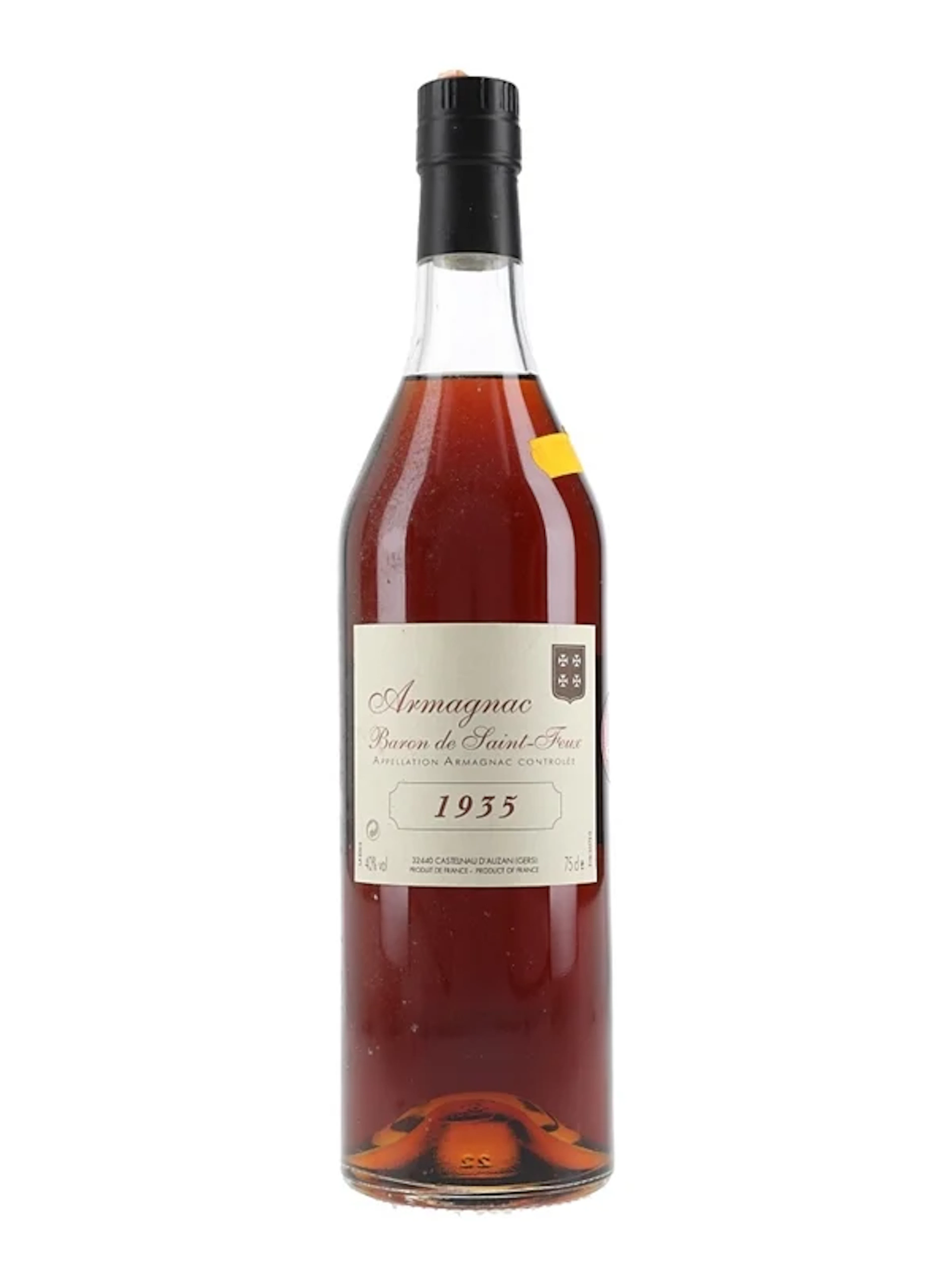 Baron de Saint-Feux 1935 Bas Armagnac Bottled 2007 75cl / 40%