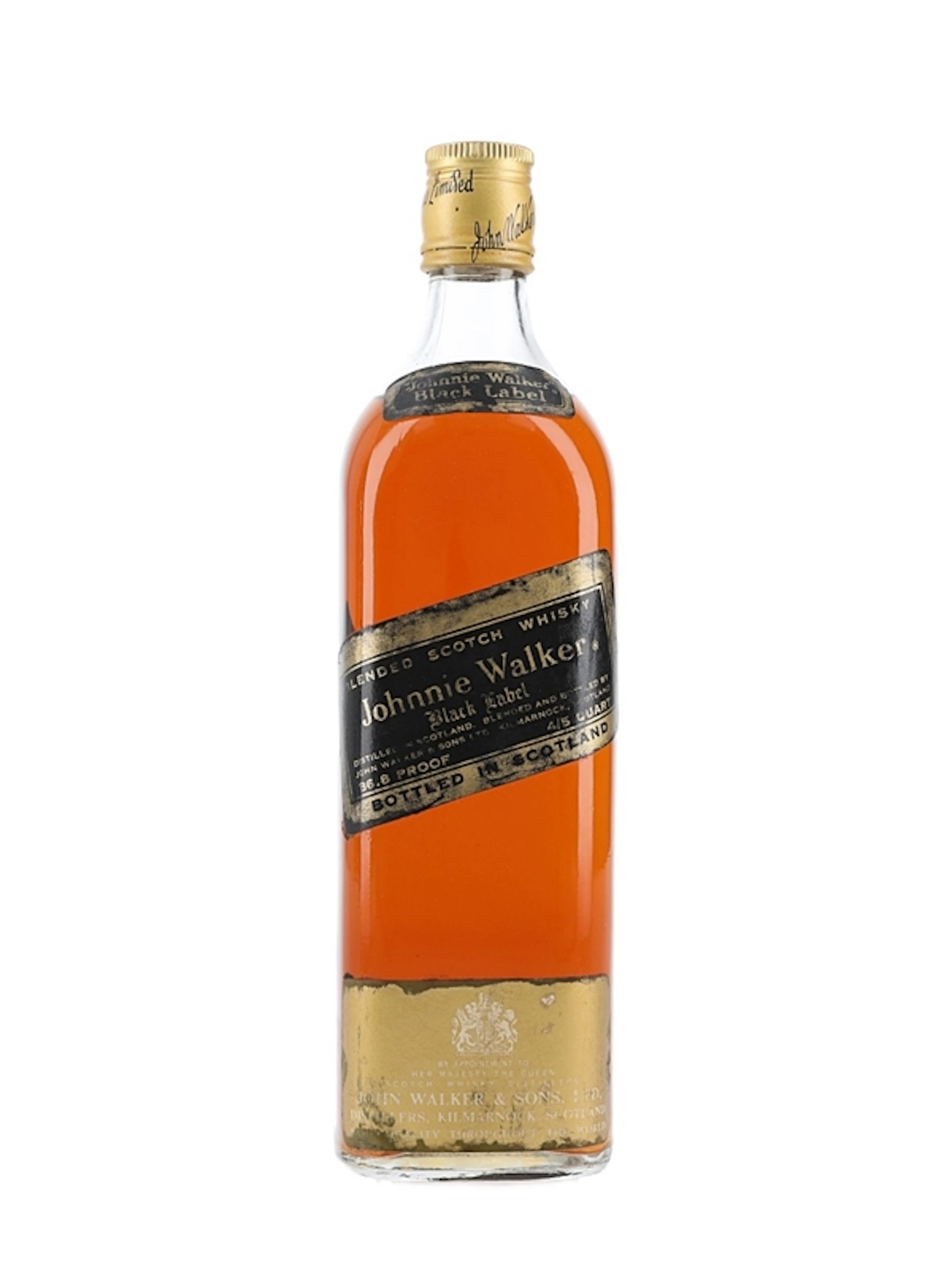 Johnnie Walker Black Label Bottled 1970s 75.7cl / 43.4%