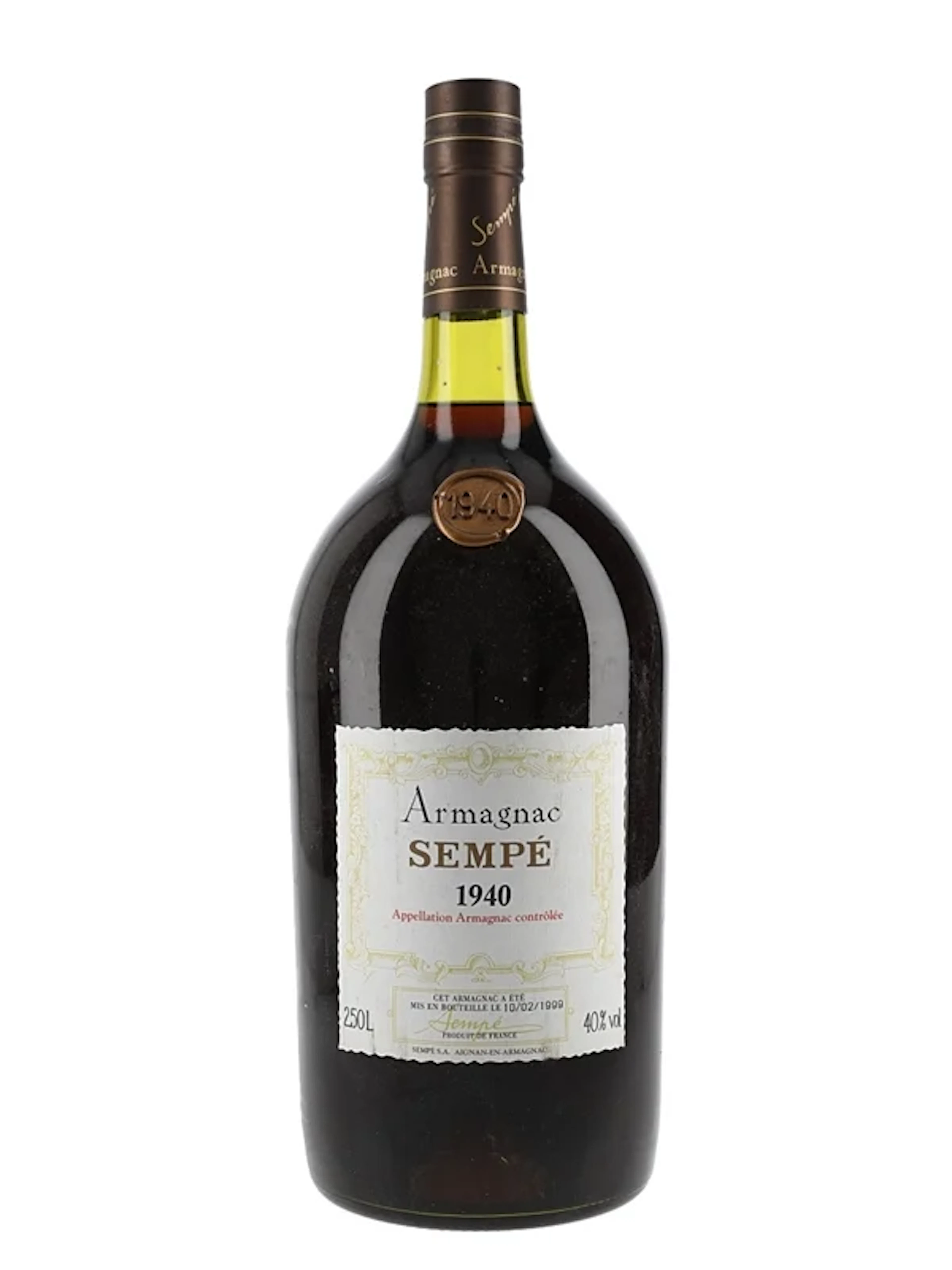 Sempe 1940 Armagnac Bottled 1999 - Large Format 250cl / 40%