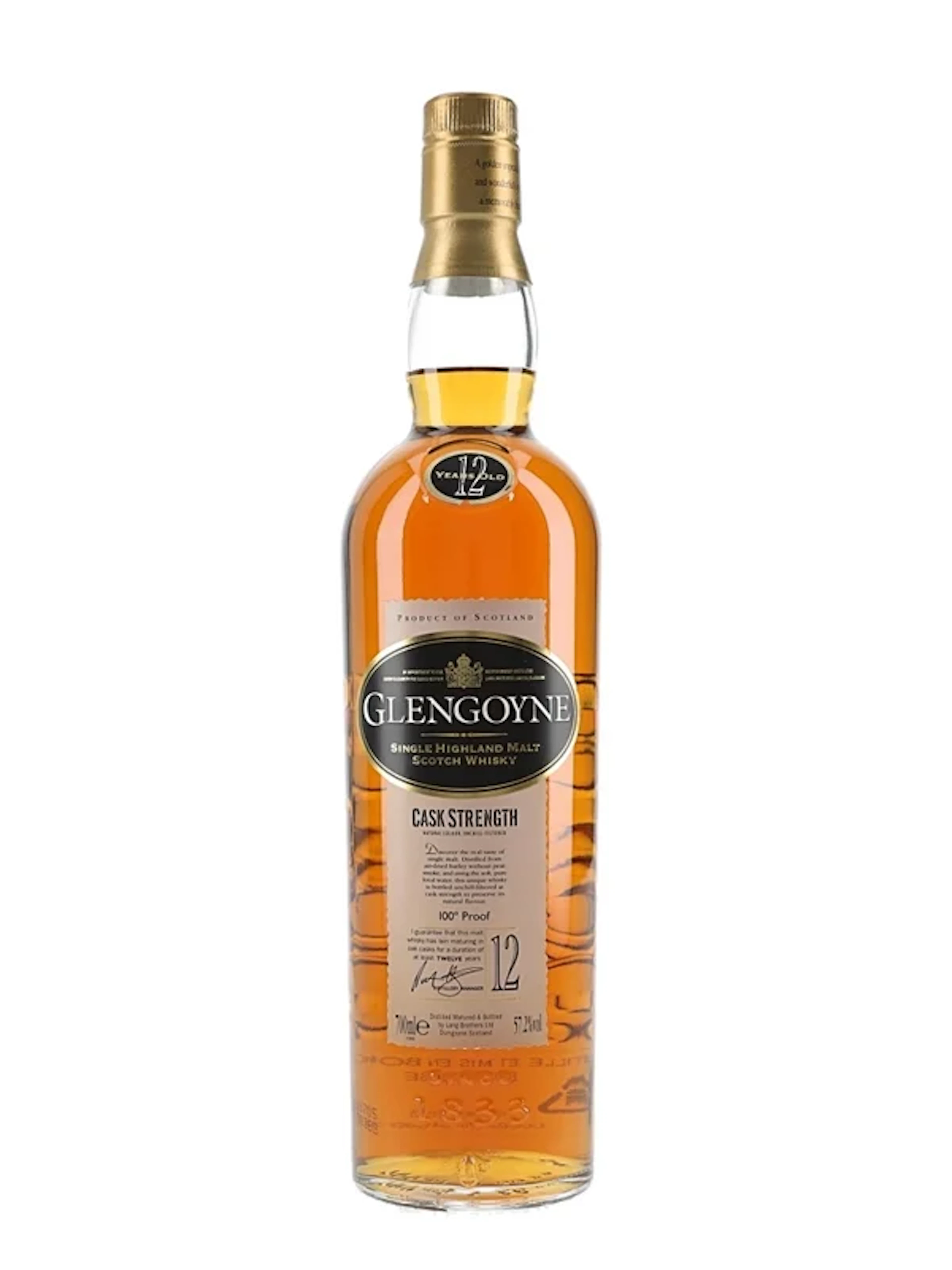 Glengoyne 12 Year Old 100 Proof 70cl / 57.2%