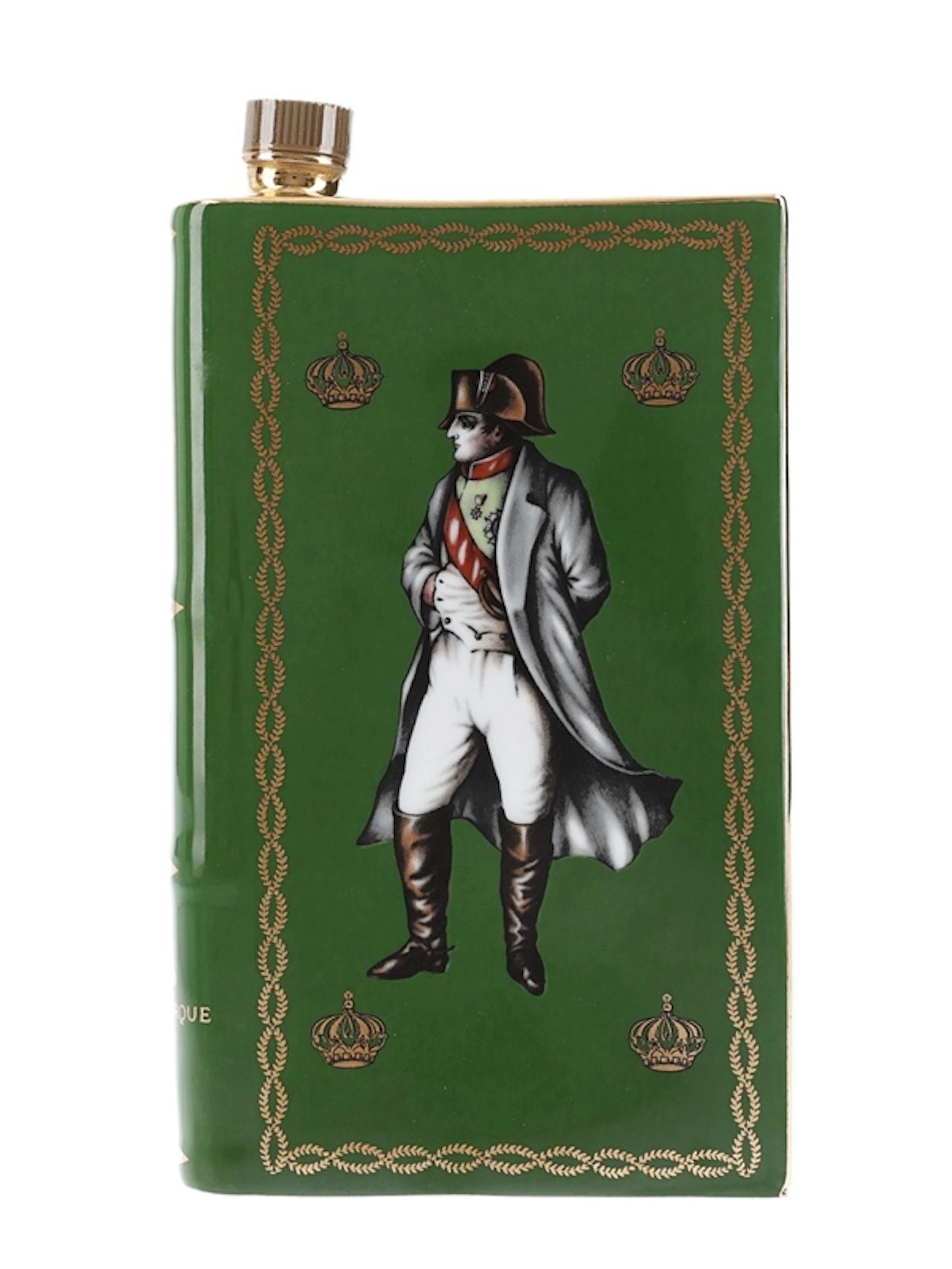 Camus Napoleon Cognac Ceramic Book Bi-Centenaire De L'Empereur Napoleo 70cl